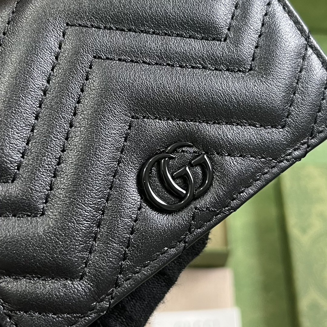 G*u*i gg marmont card case wallet