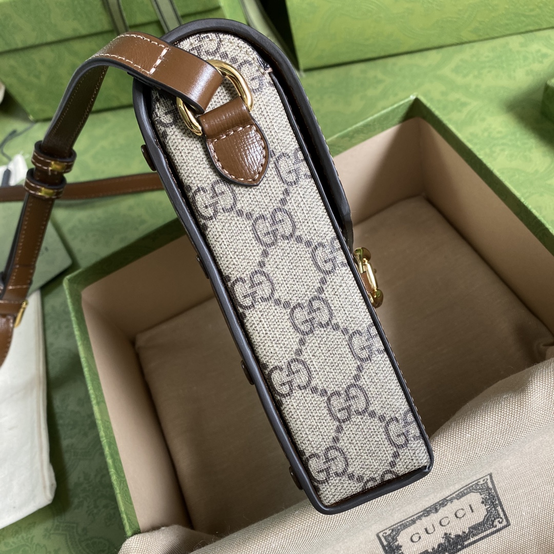 G*u*i G*u*i horsebit 1955 mini bag