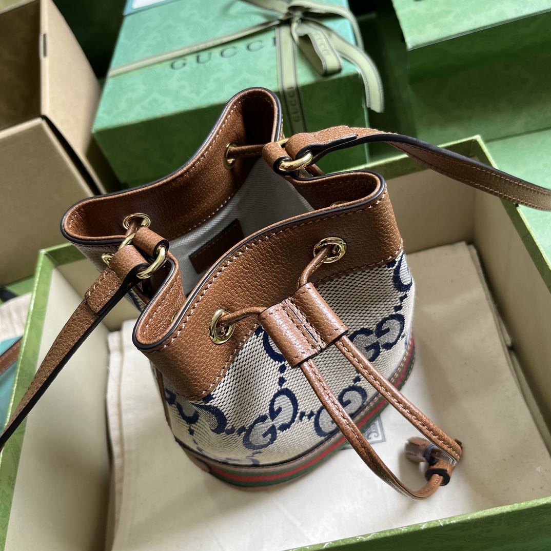 G*u*i ophidia gg mini bucket bag