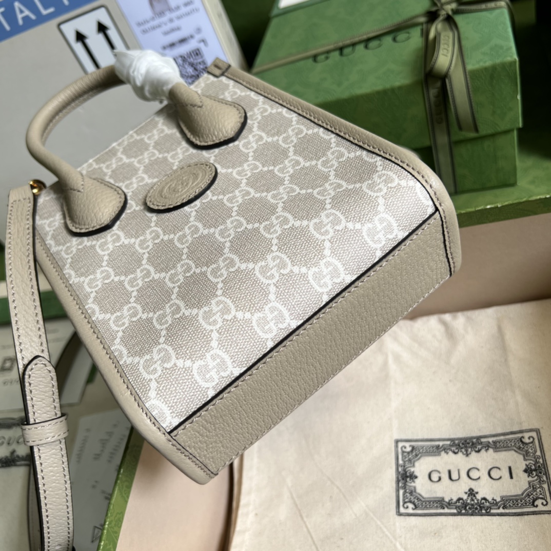 G*u*i mini tote bag with interlocking g