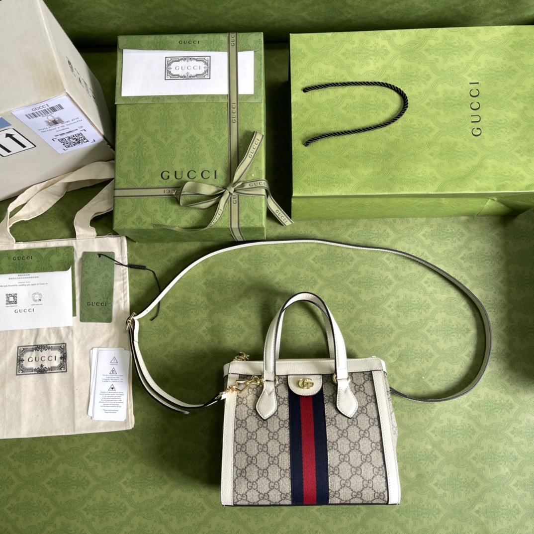 G*u*i ophidia gg small tote bag