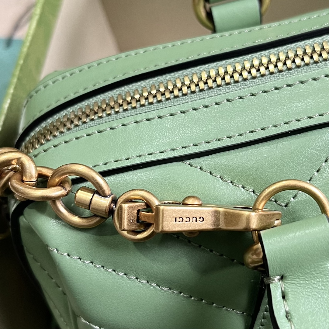 G*u*i gg marmont small top handle bag
