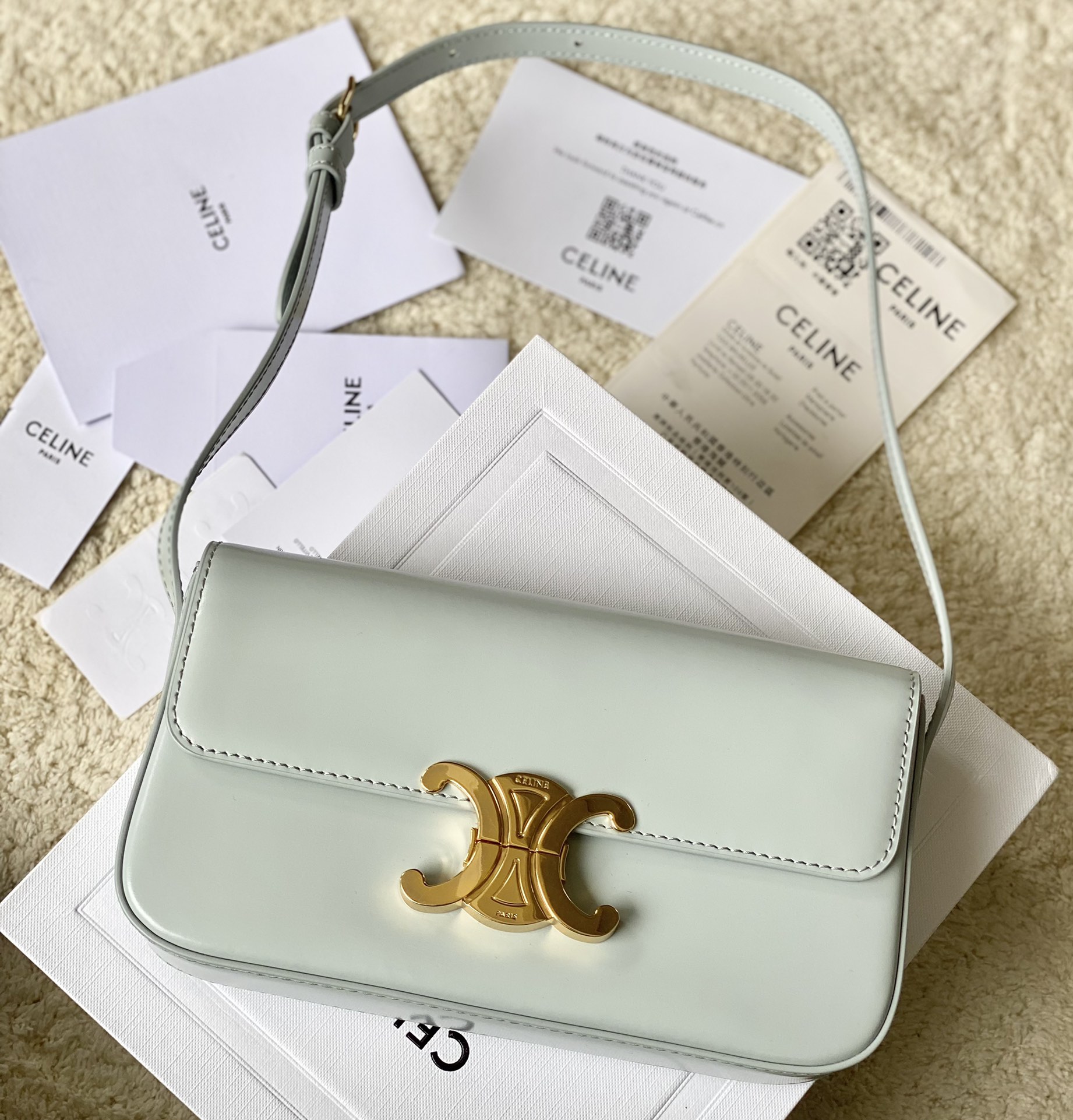 Ce**e triomphe shoulder bag