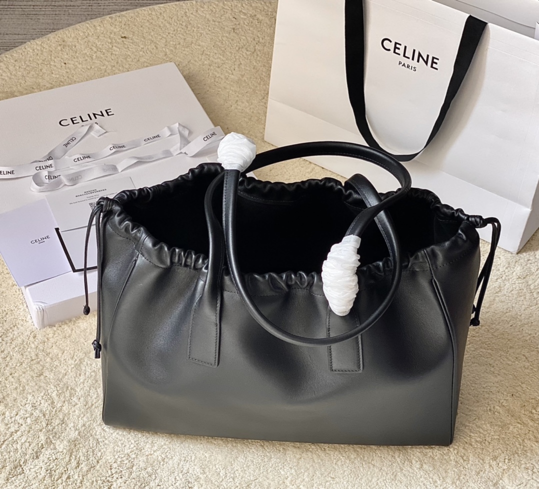 Ce**e cabas drawstring cuir