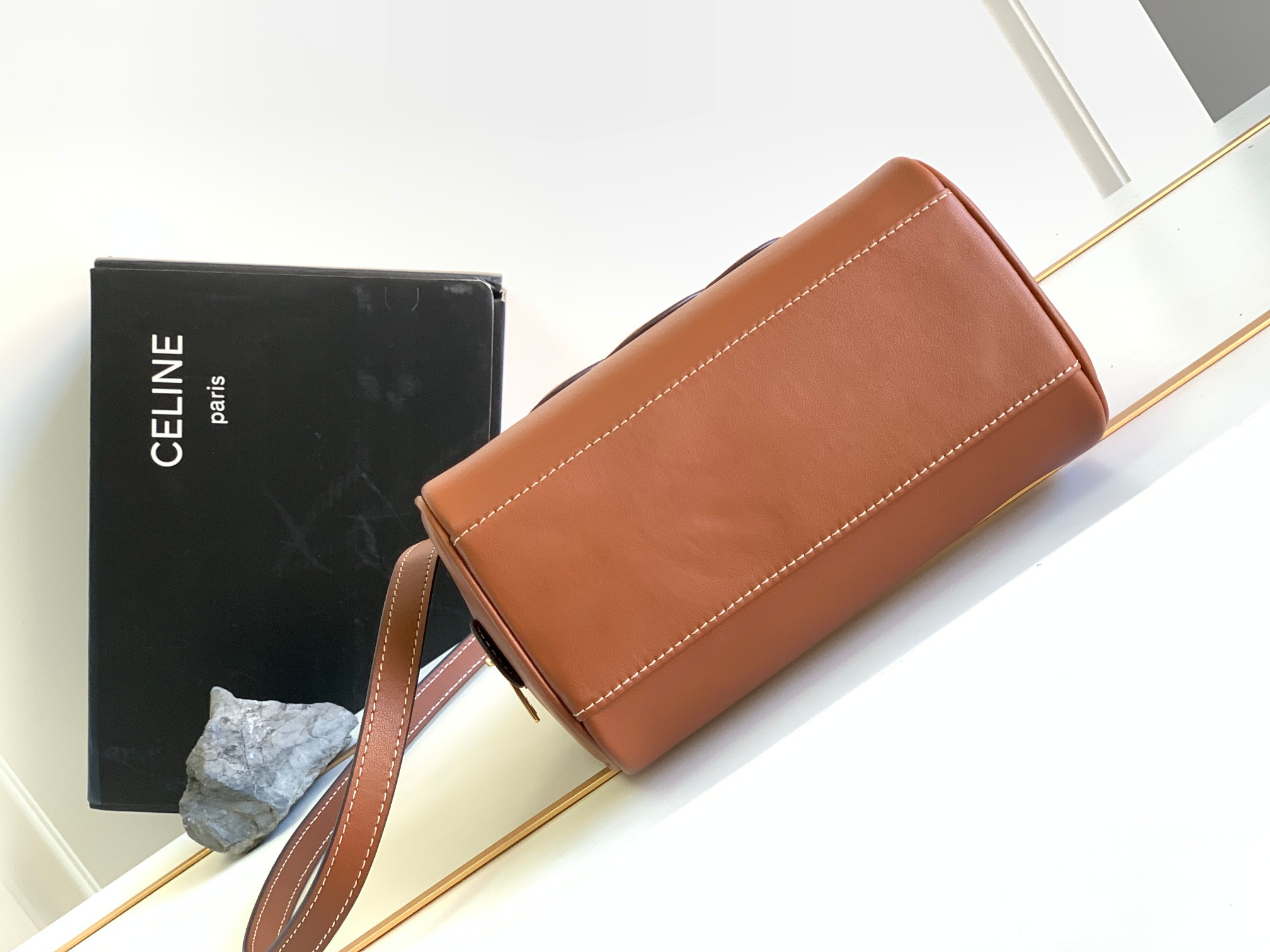 SMALL BOSTON CUIR TRIOMPHE