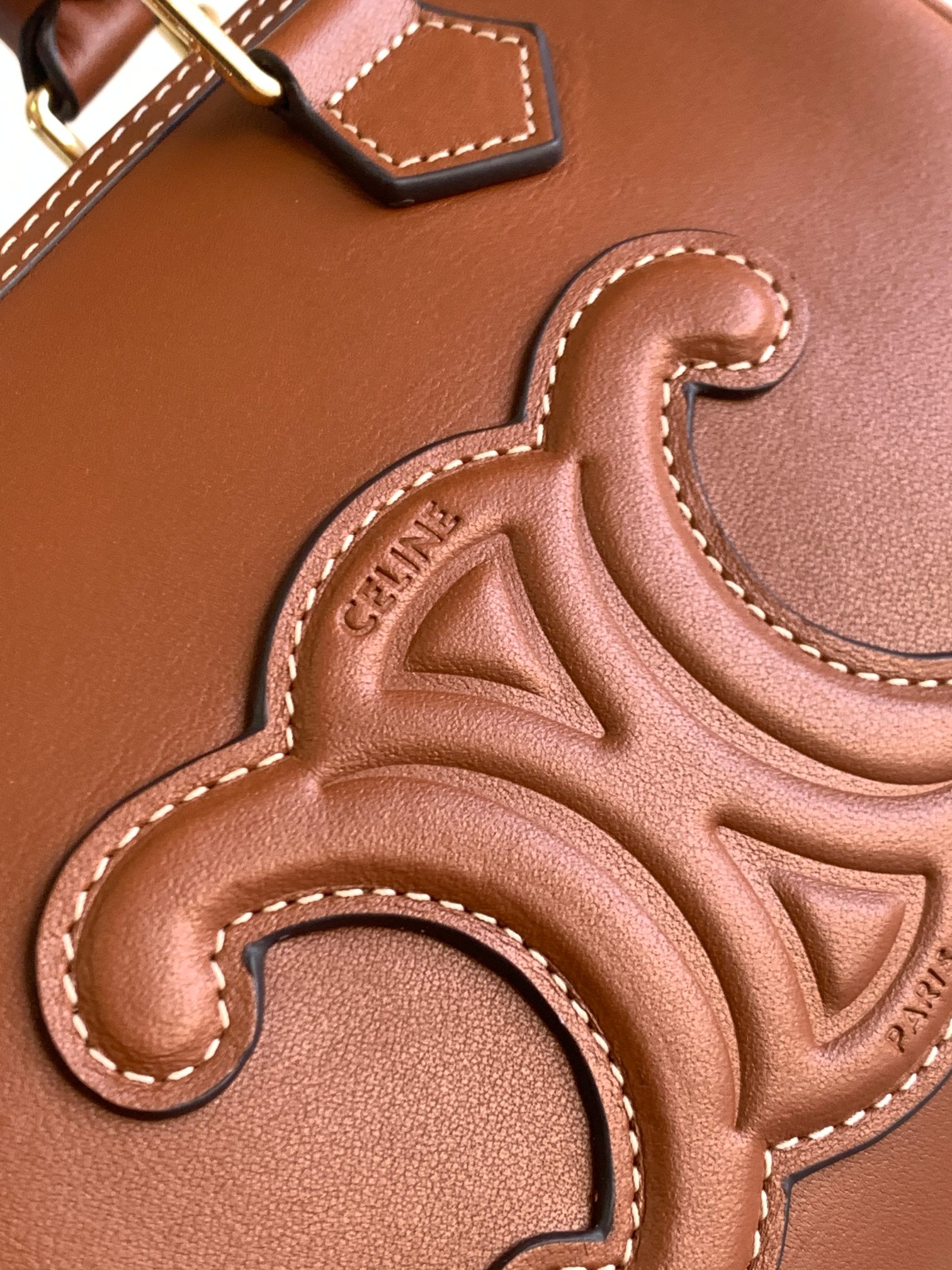 SMALL BOSTON CUIR TRIOMPHE