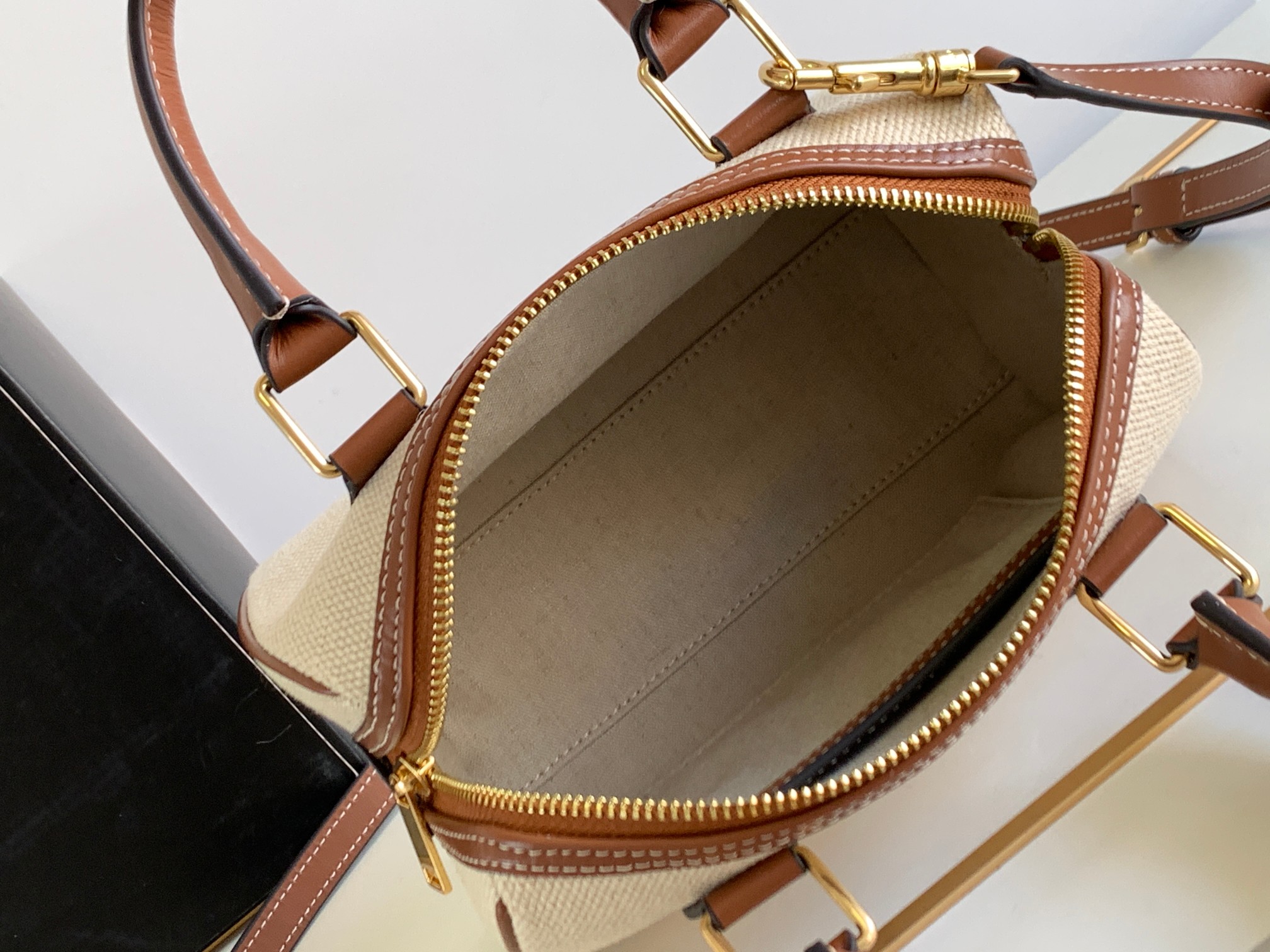 SMALL BOSTON CUIR TRIOMPHE