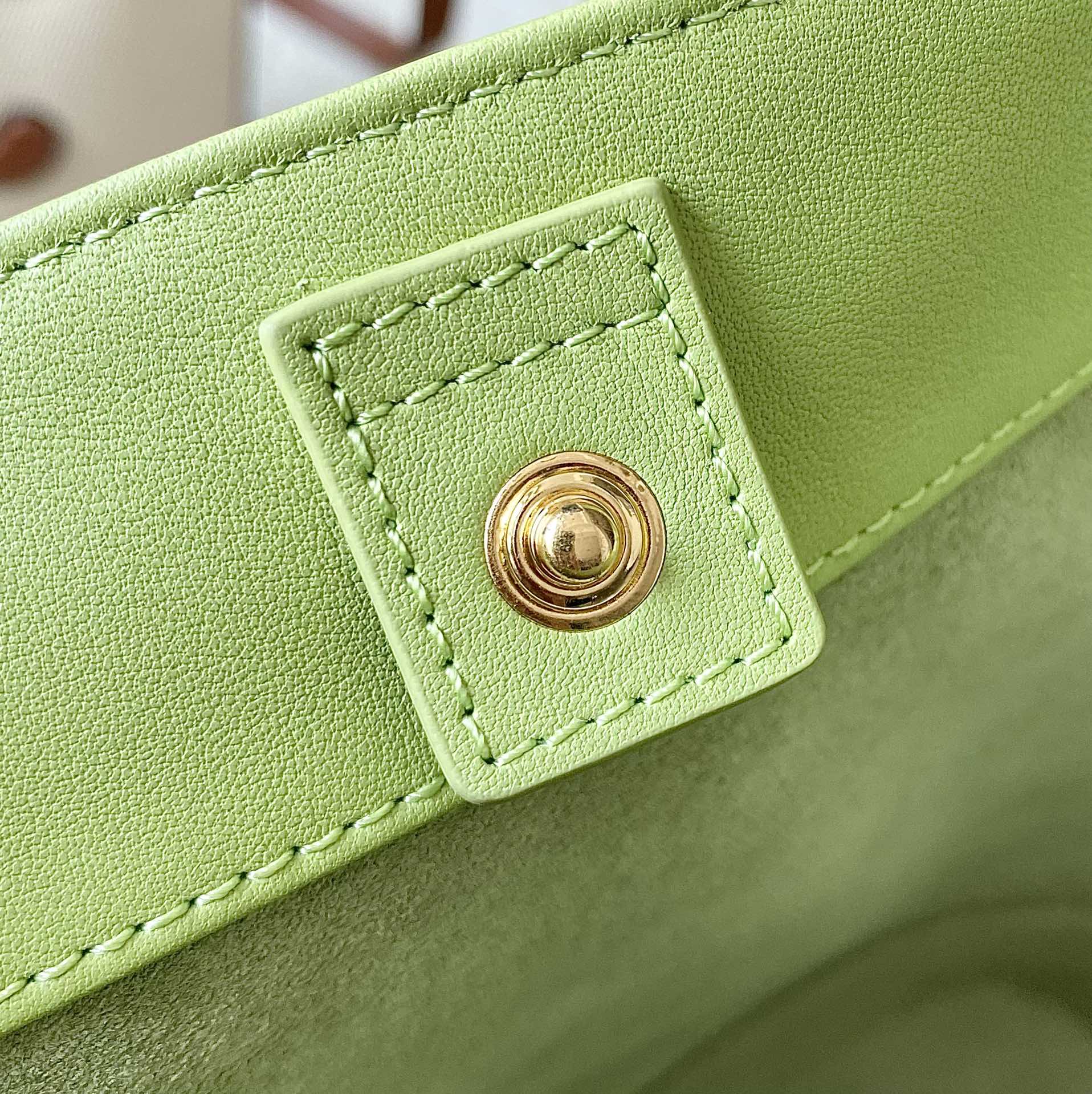 Ce**e bucket cuir triomphe bag