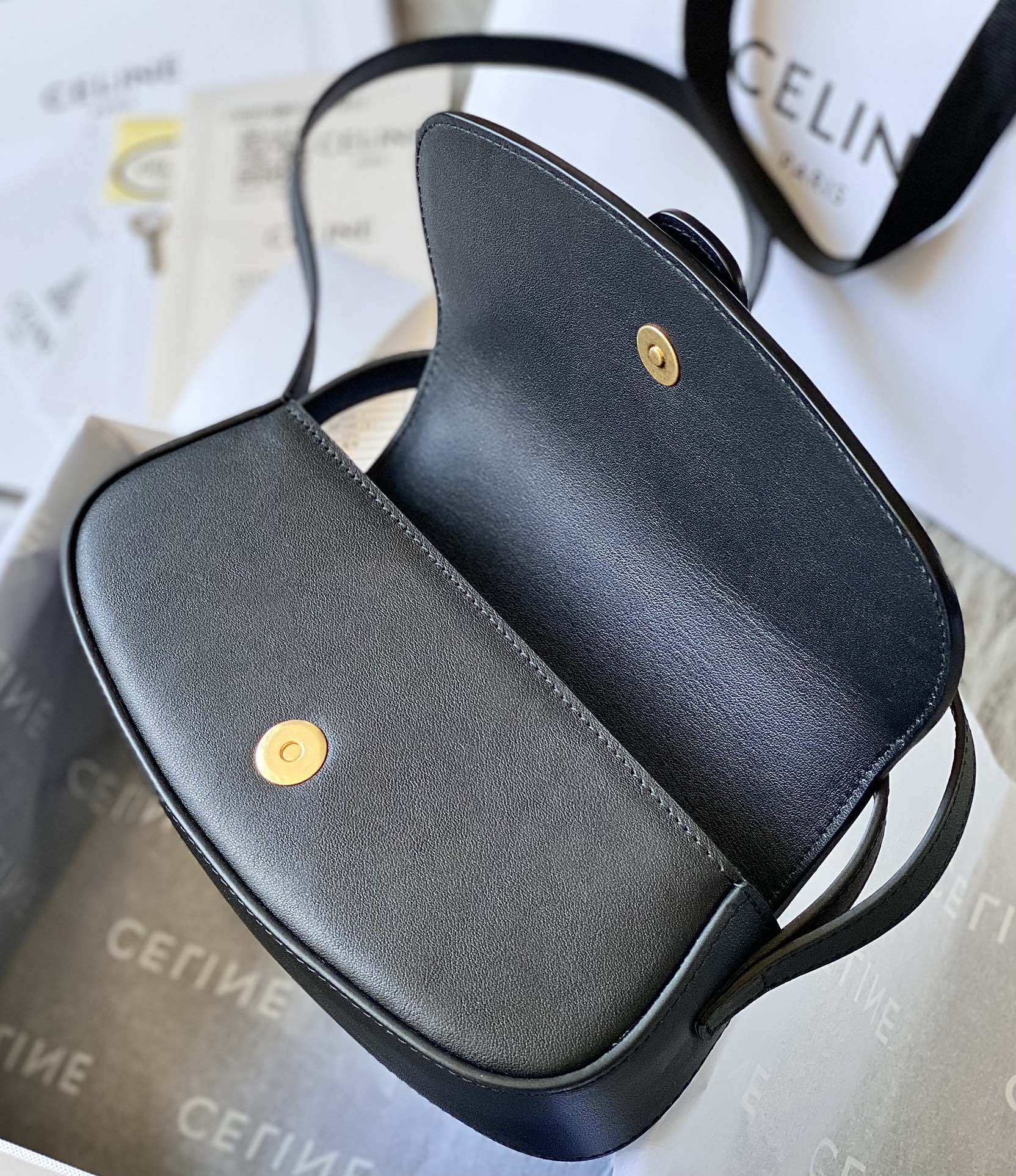 Ce**e mini tabou clutch on strap