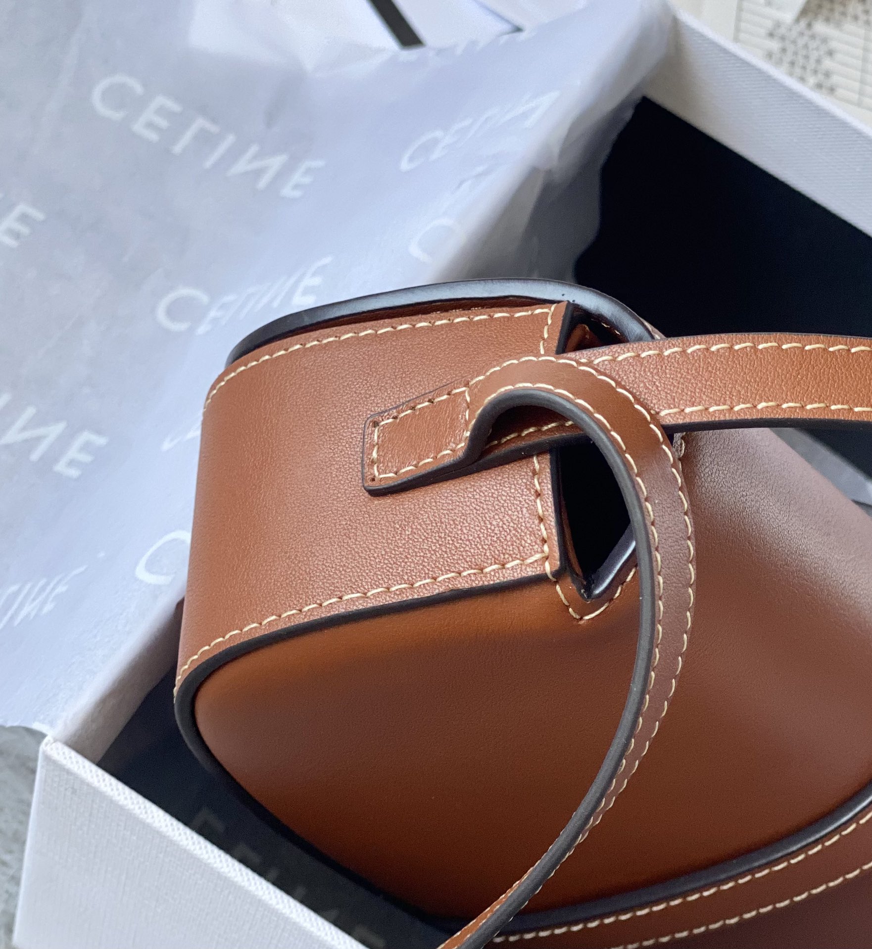 Ce**e mini tabou clutch on strap