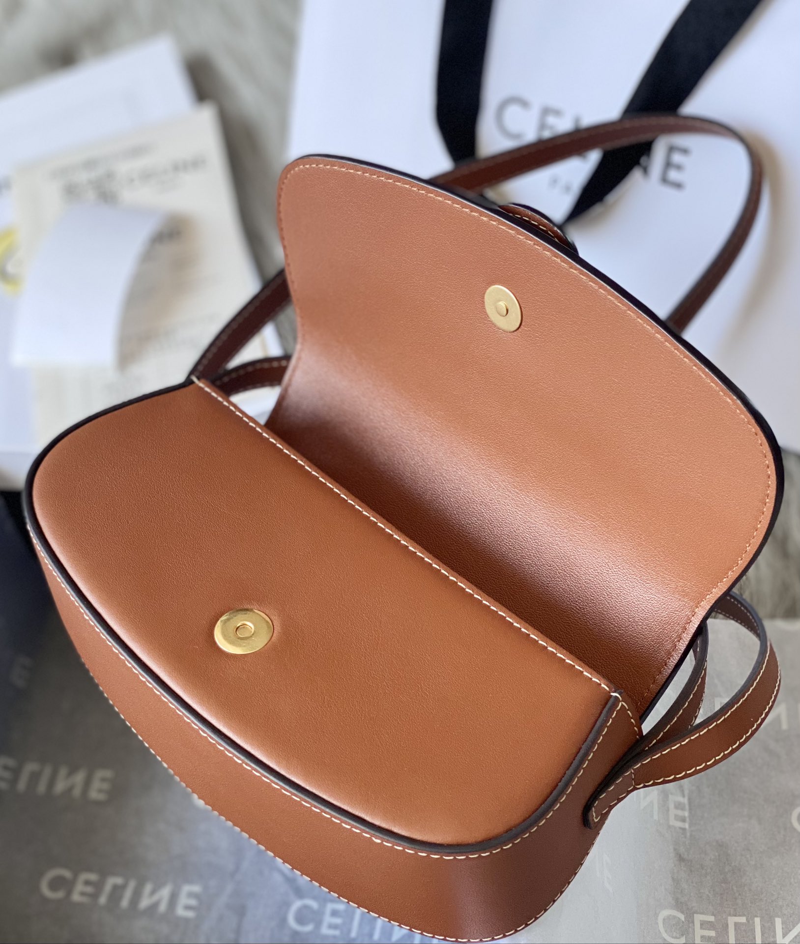 Ce**e mini tabou clutch on strap
