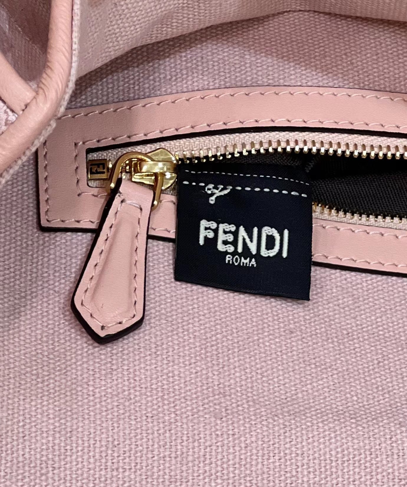 F**di baguette ff canvas bag