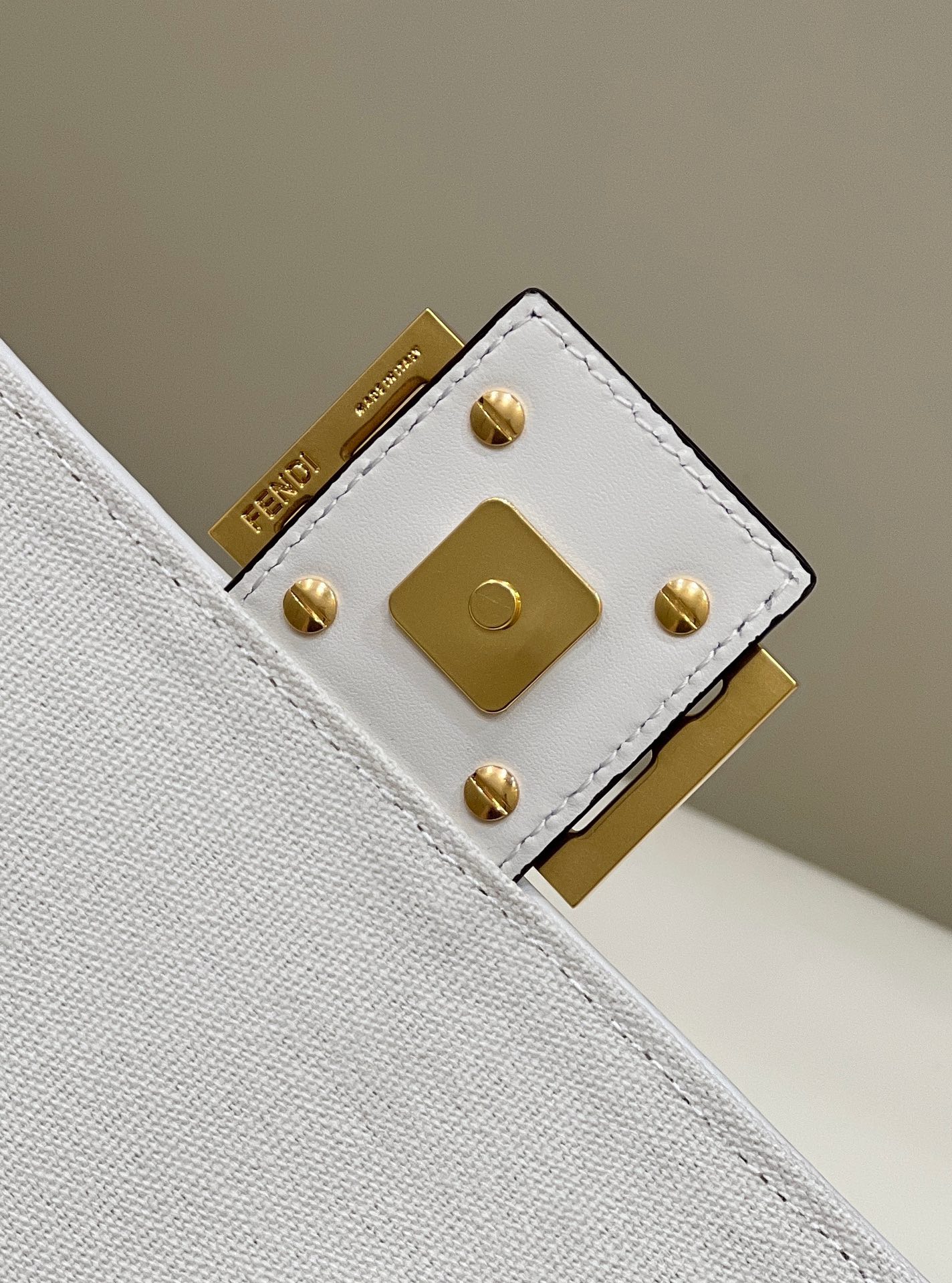 F**di baguette ff canvas bag