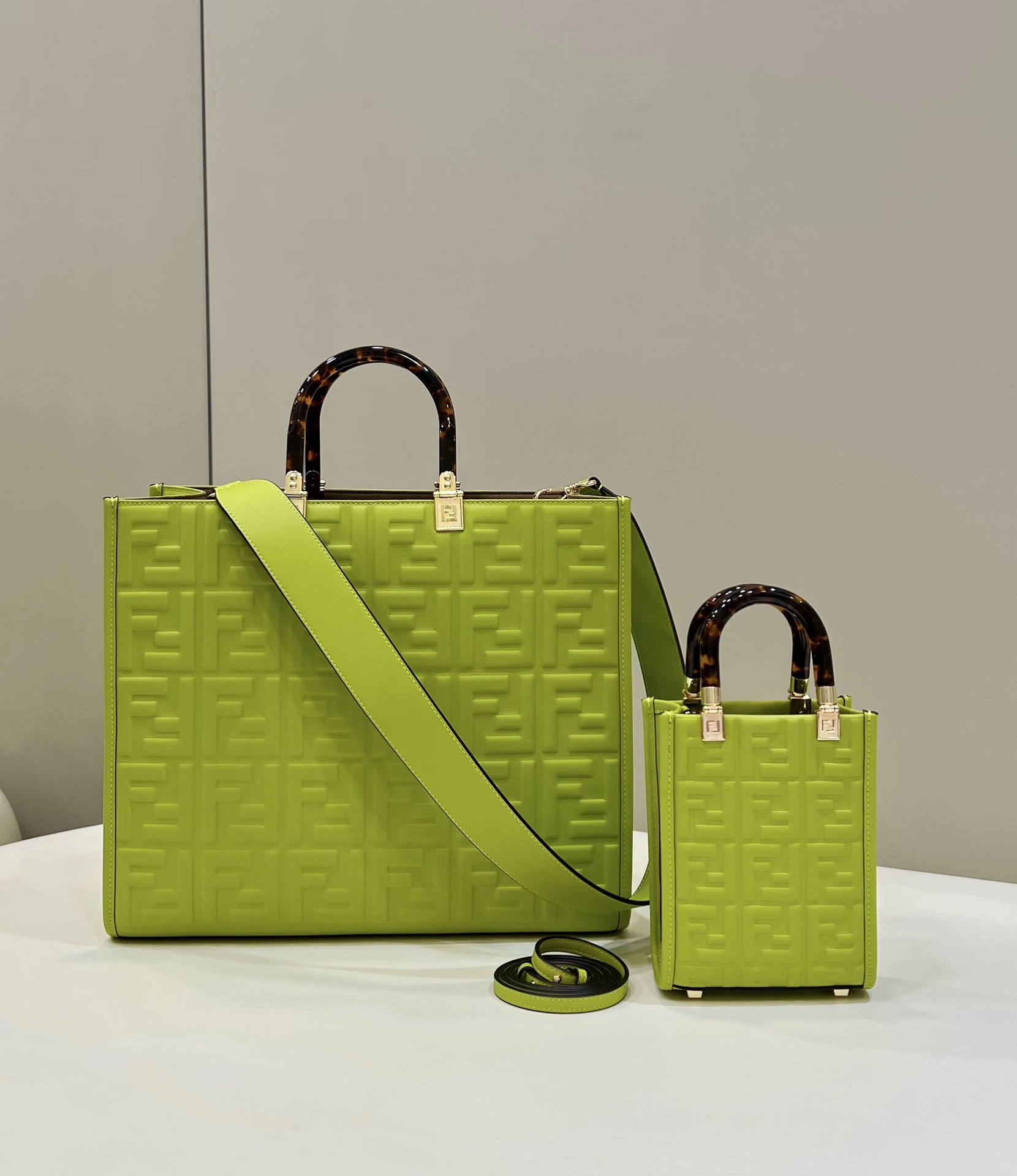 F**di sunshine mini tote