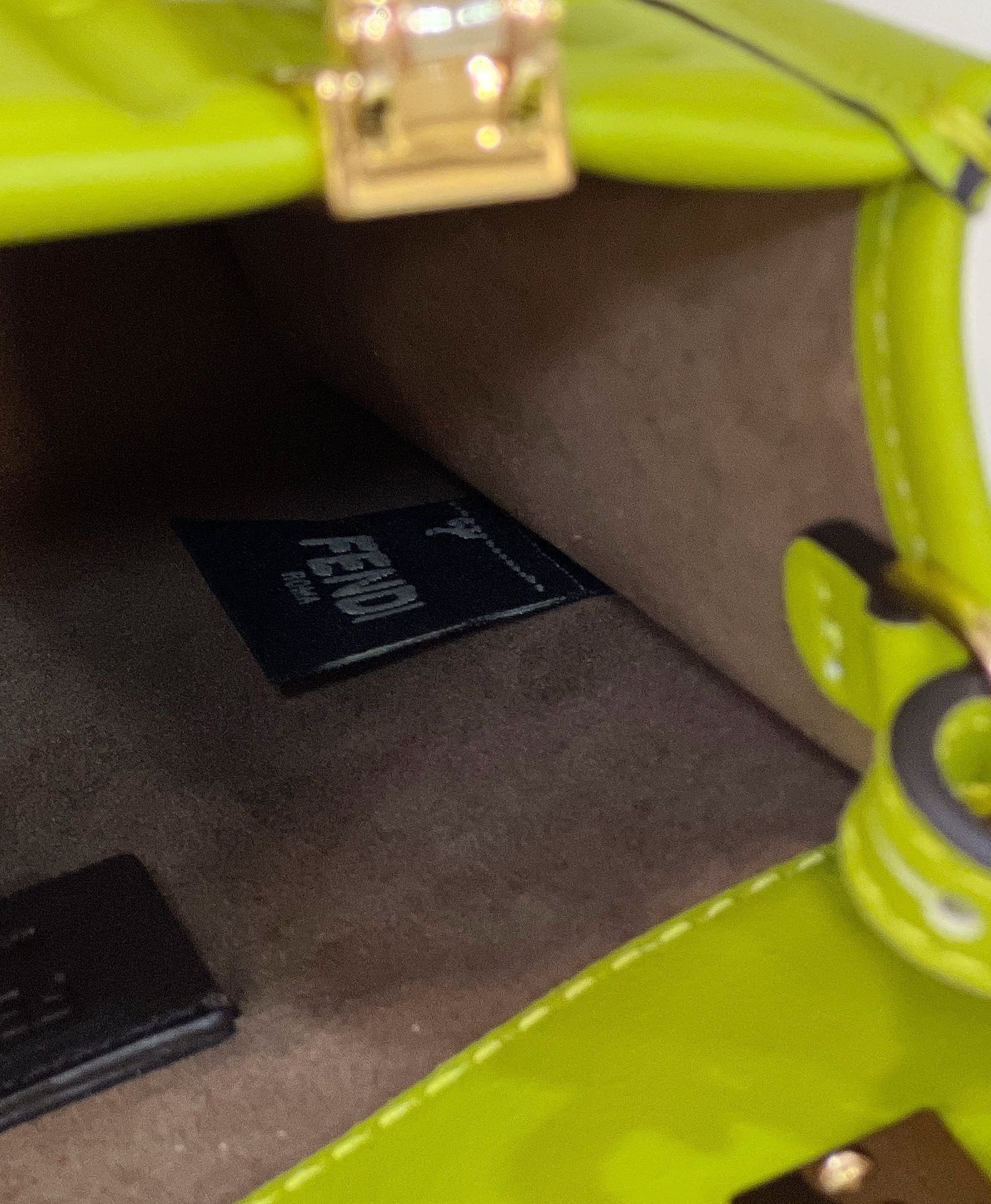 F**di sunshine mini tote