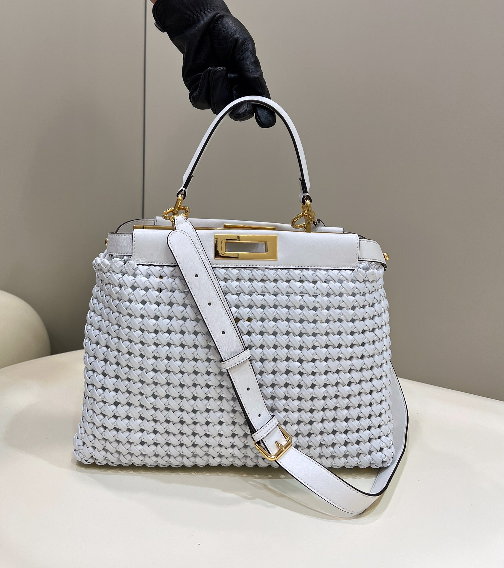 F**di peekaboo medium bag
