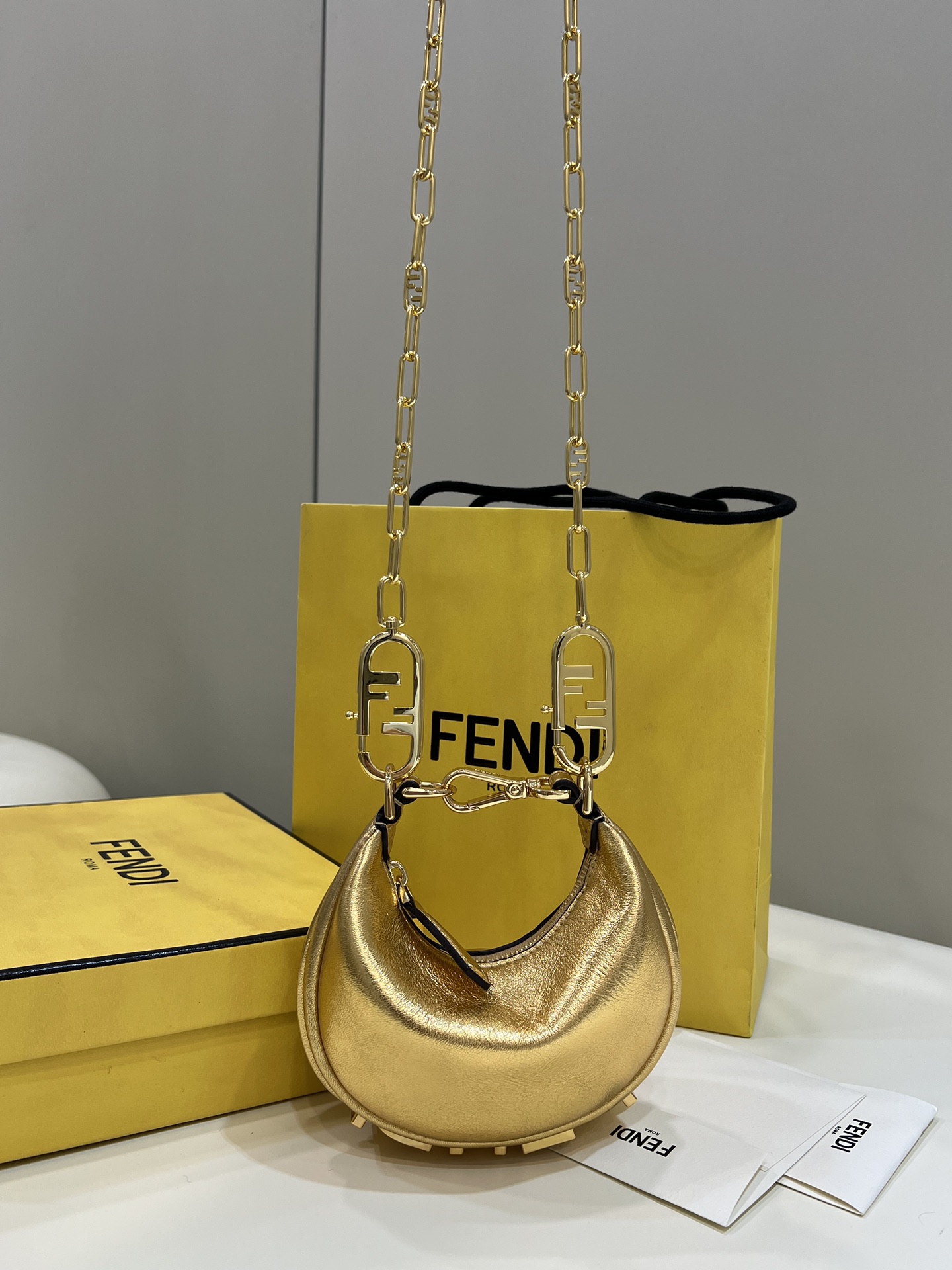 F**di graphy mini bag