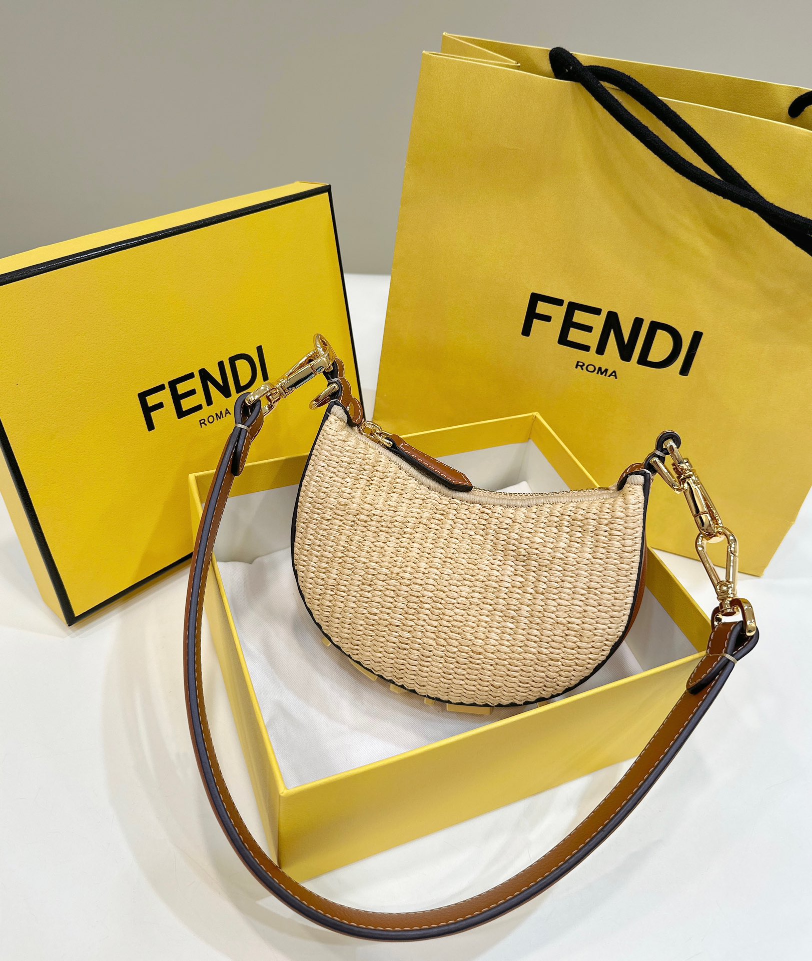 F**di graphy mini bag