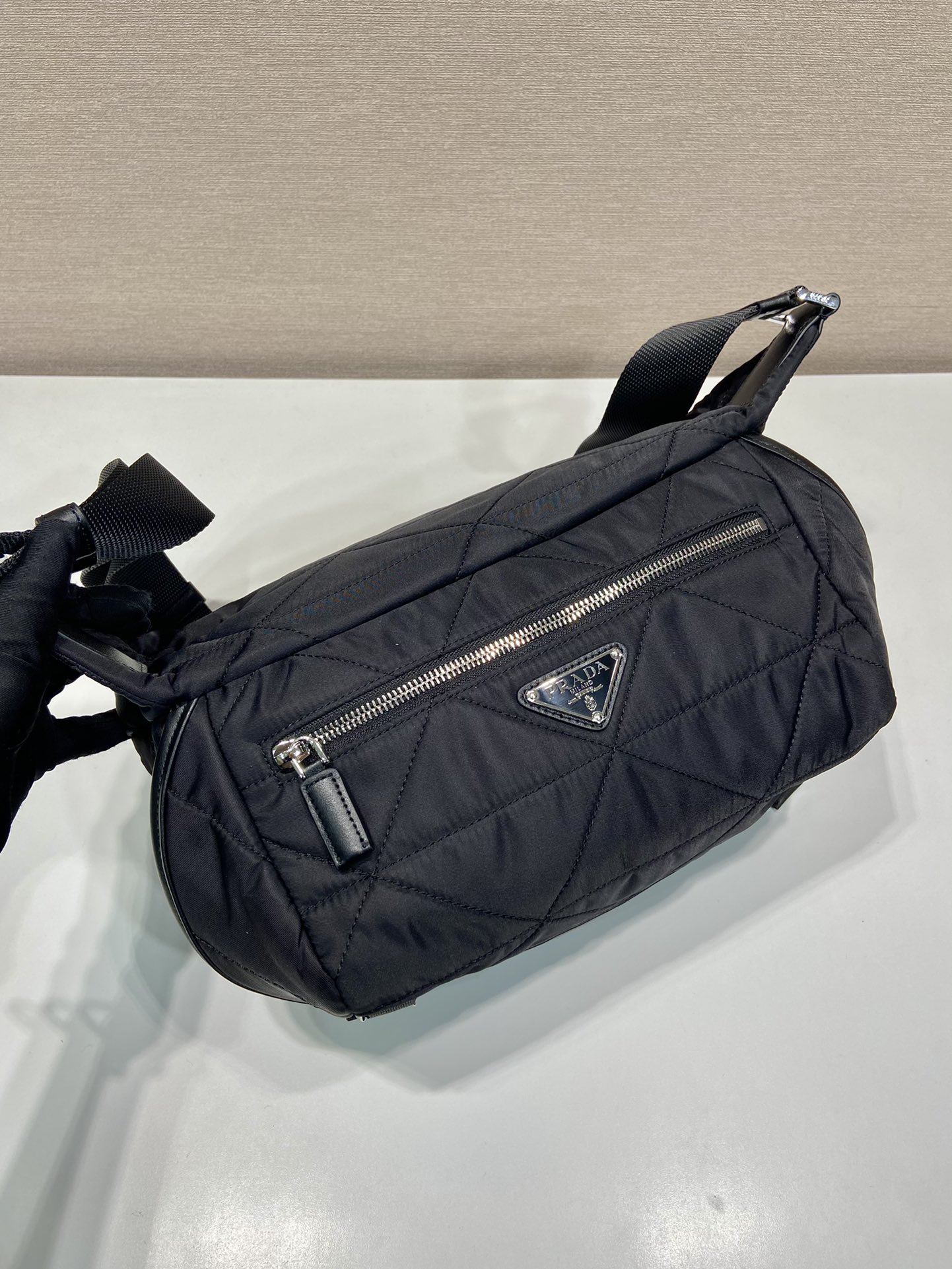 Pra*a re-nylon shoulder bag