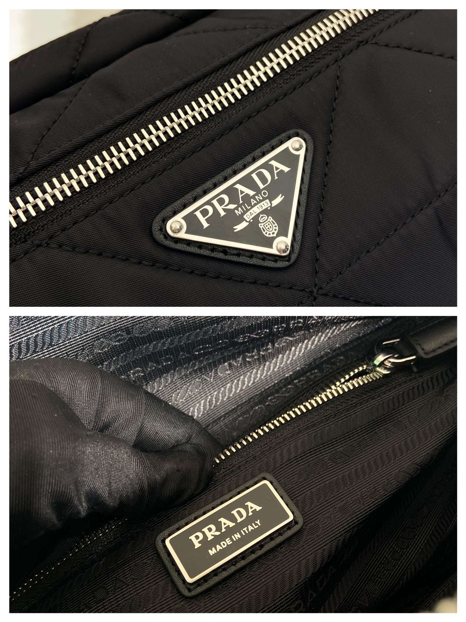 Pra*a re-nylon shoulder bag