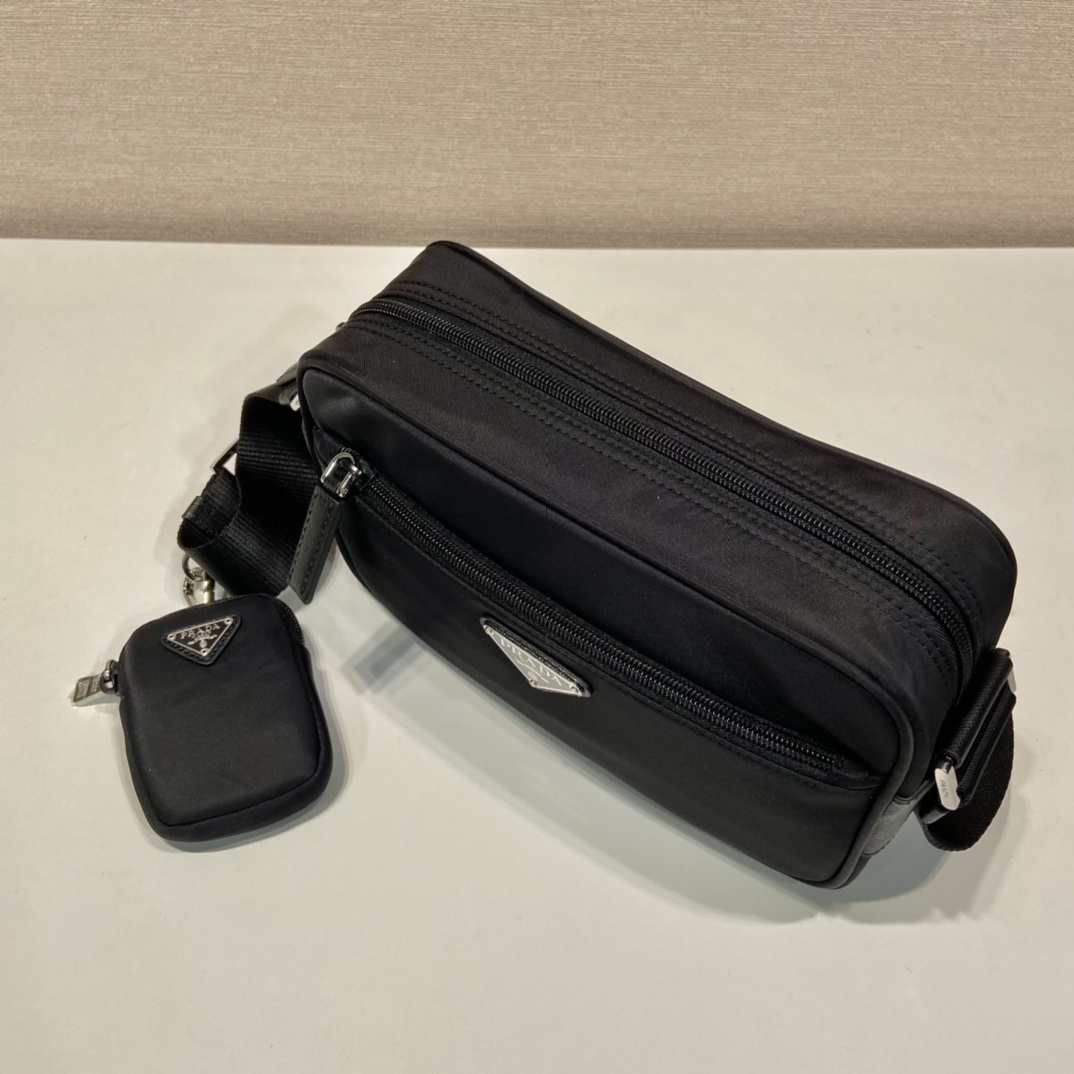 Pra*a re-nylon shoulder bag