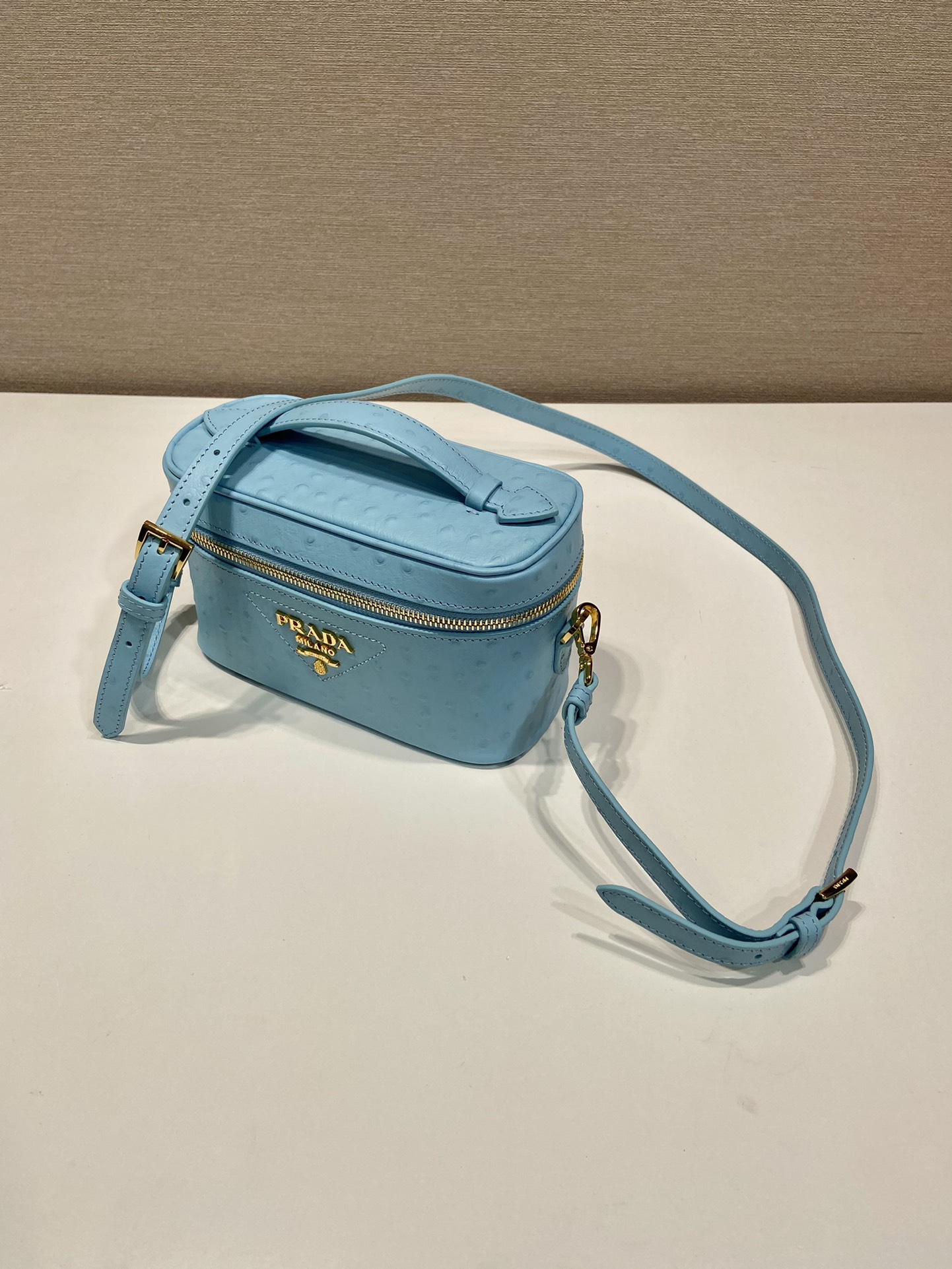 Pra*a leather mini-bag