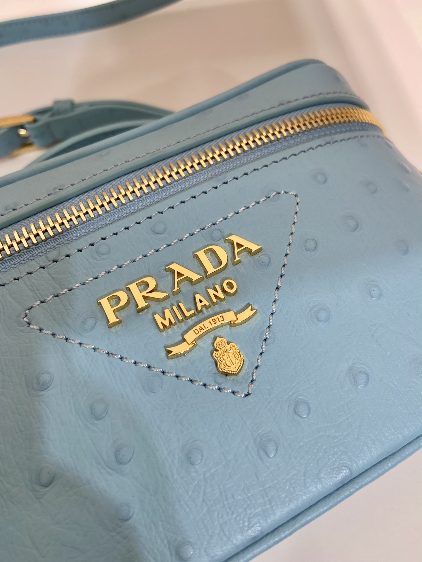 Pra*a leather mini-bag