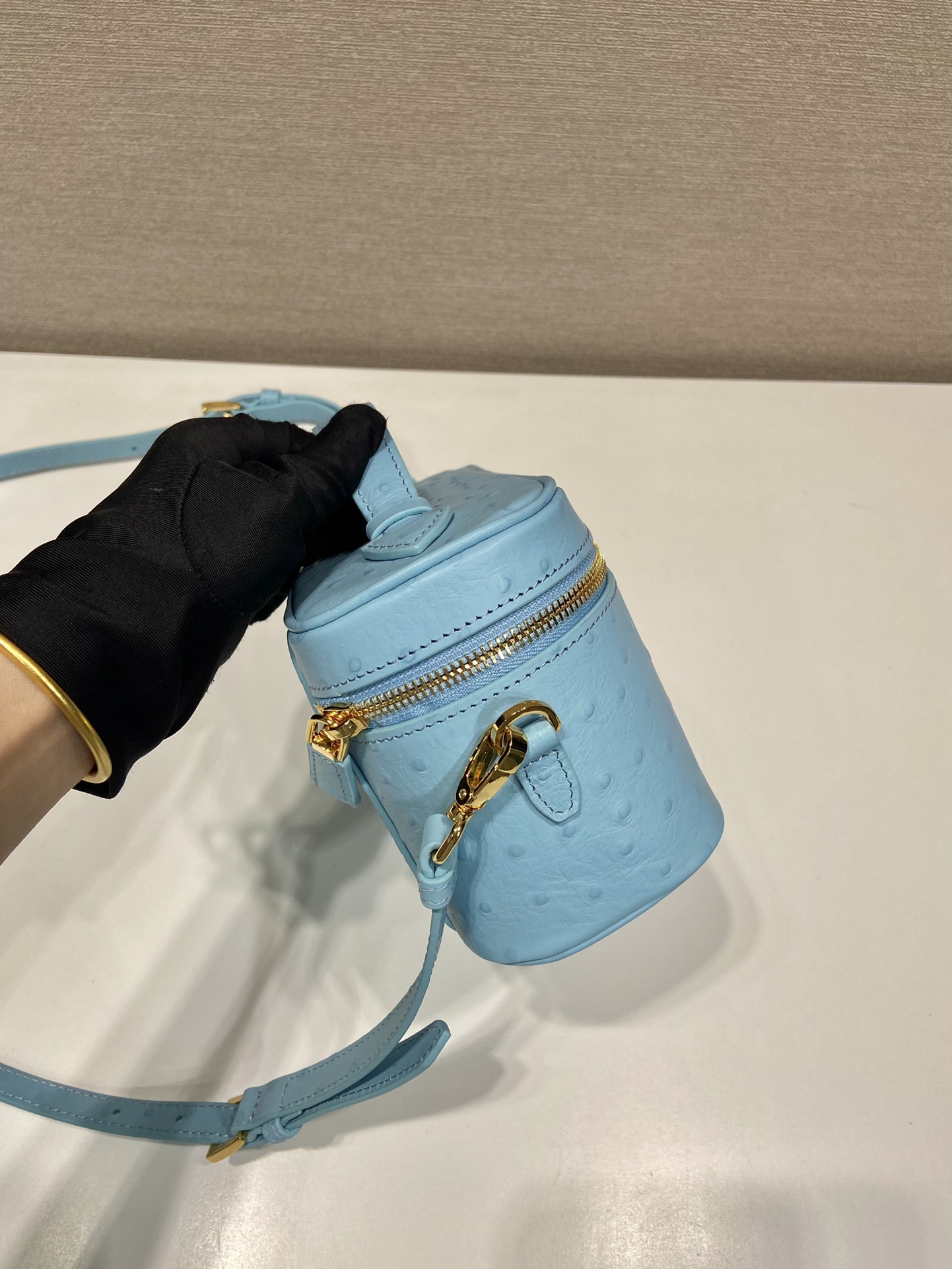 Pra*a leather mini-bag