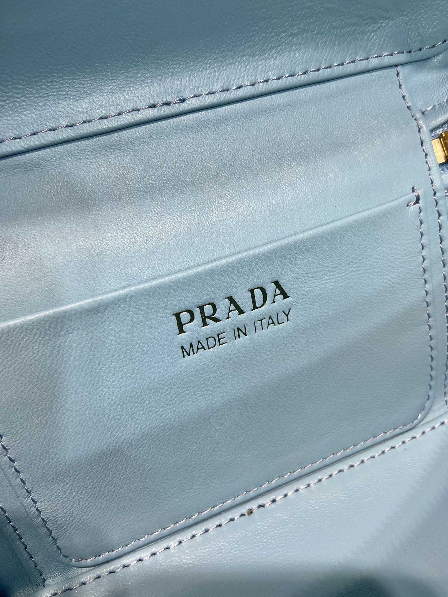 Pra*a leather mini-bag