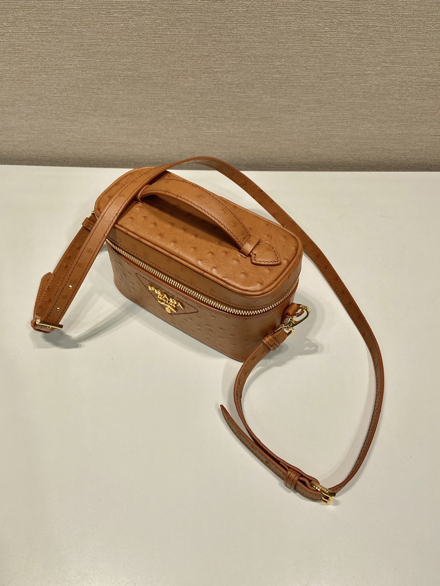 Pra*a leather mini-bag