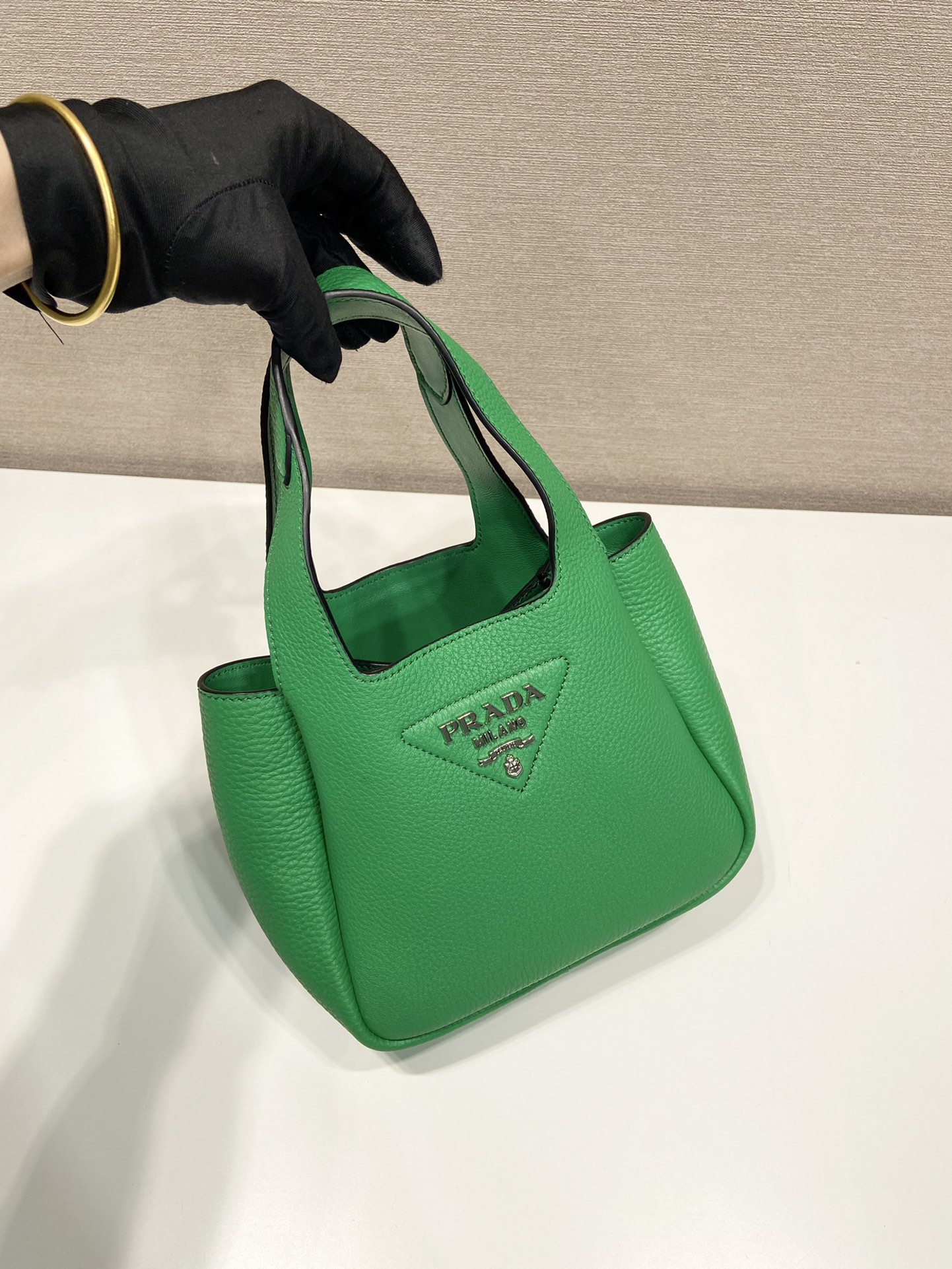 Pra*a leather mini bag
