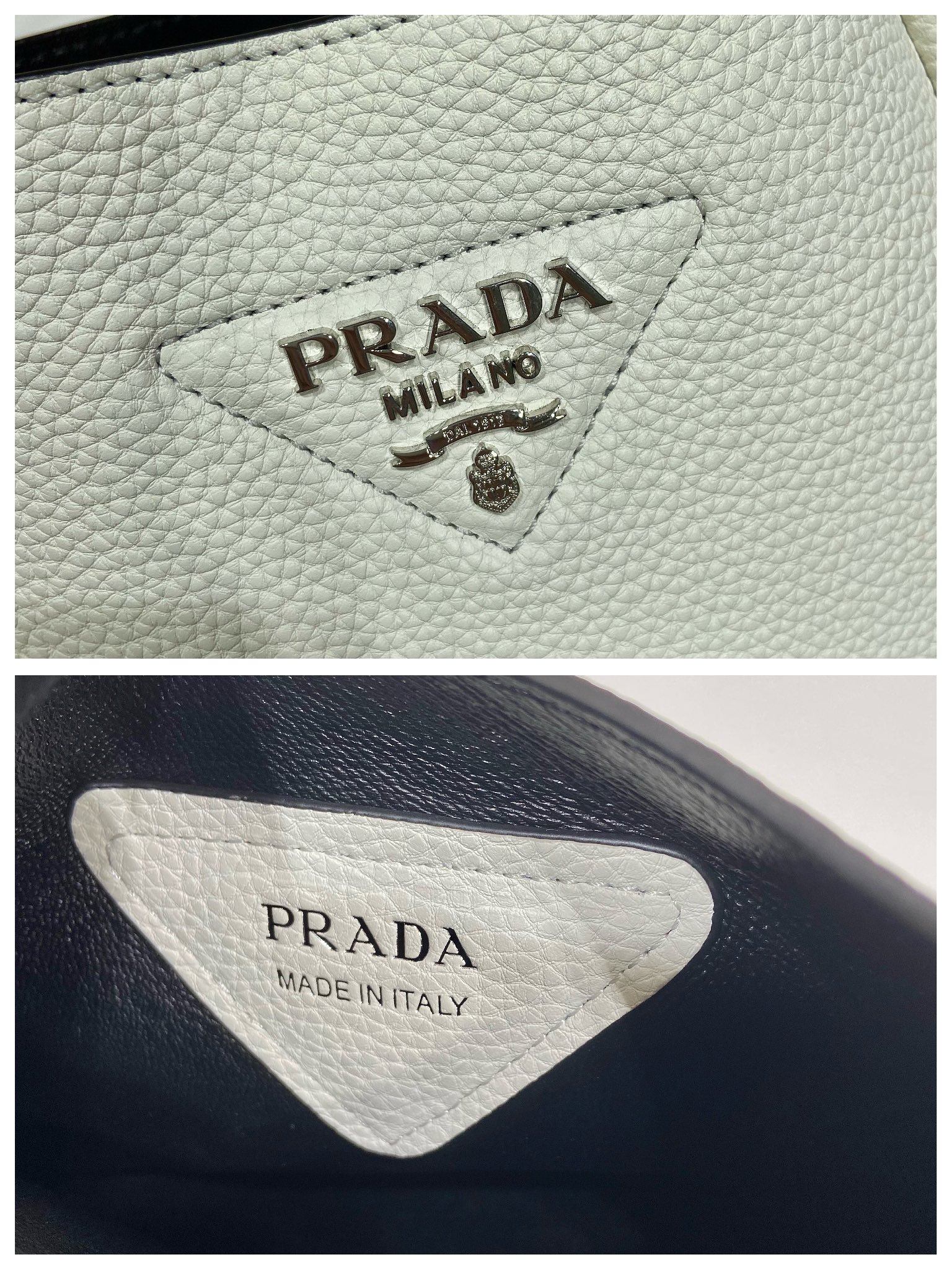 Pra*a leather handbag