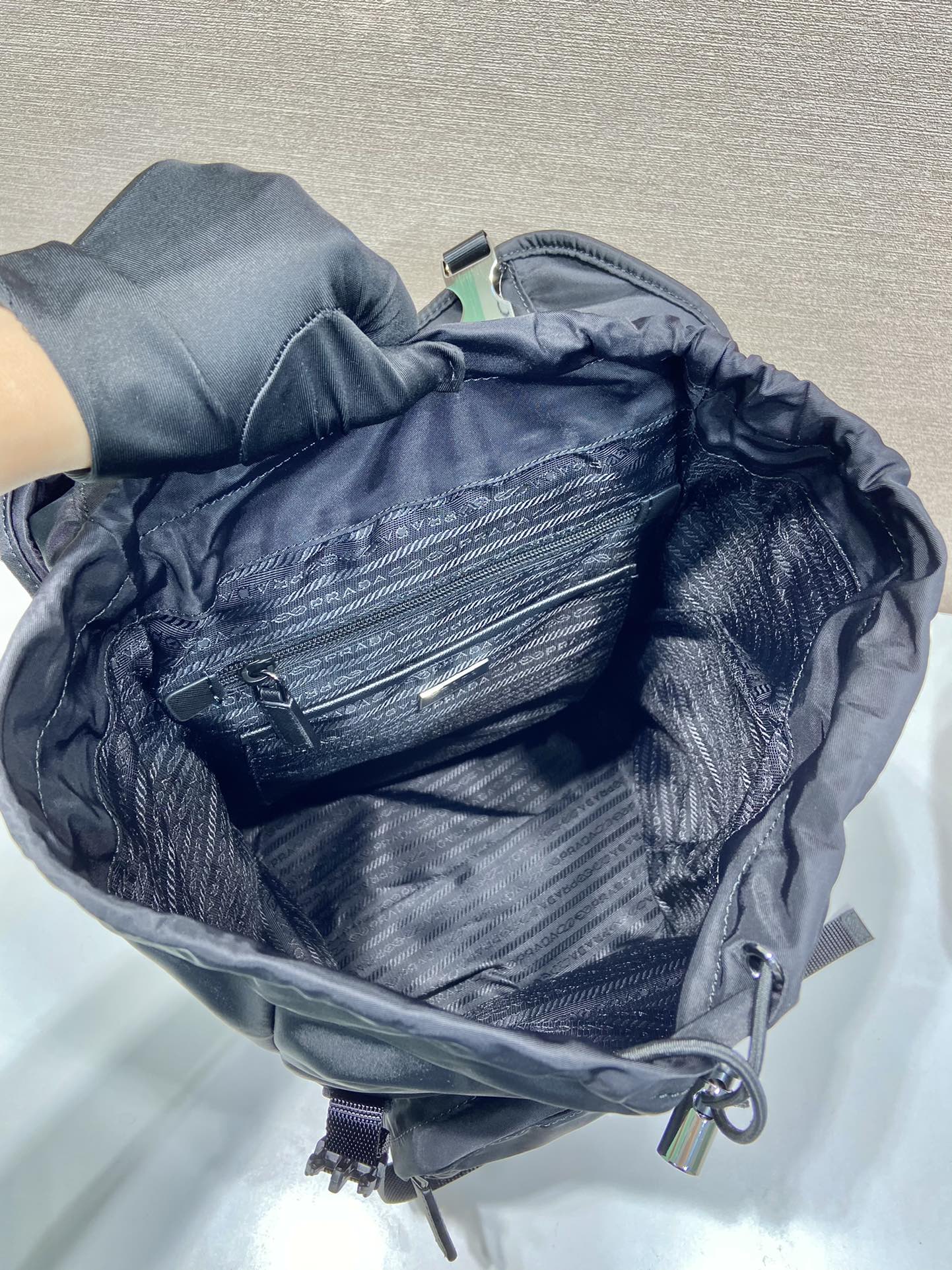 Pra*a re-nylon backpack