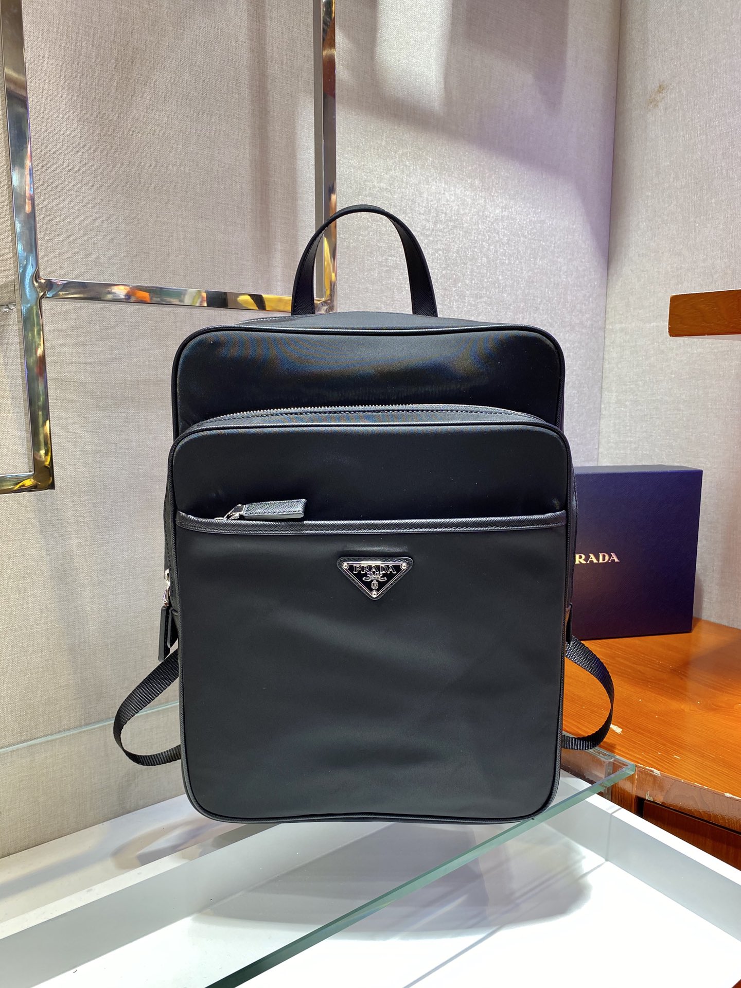 Pra*a nylon backpack