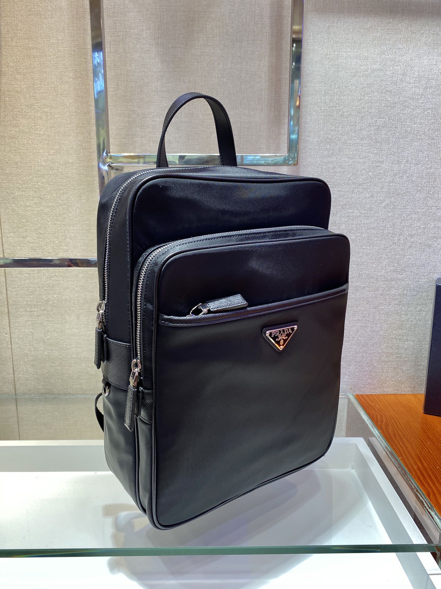 Pra*a nylon backpack