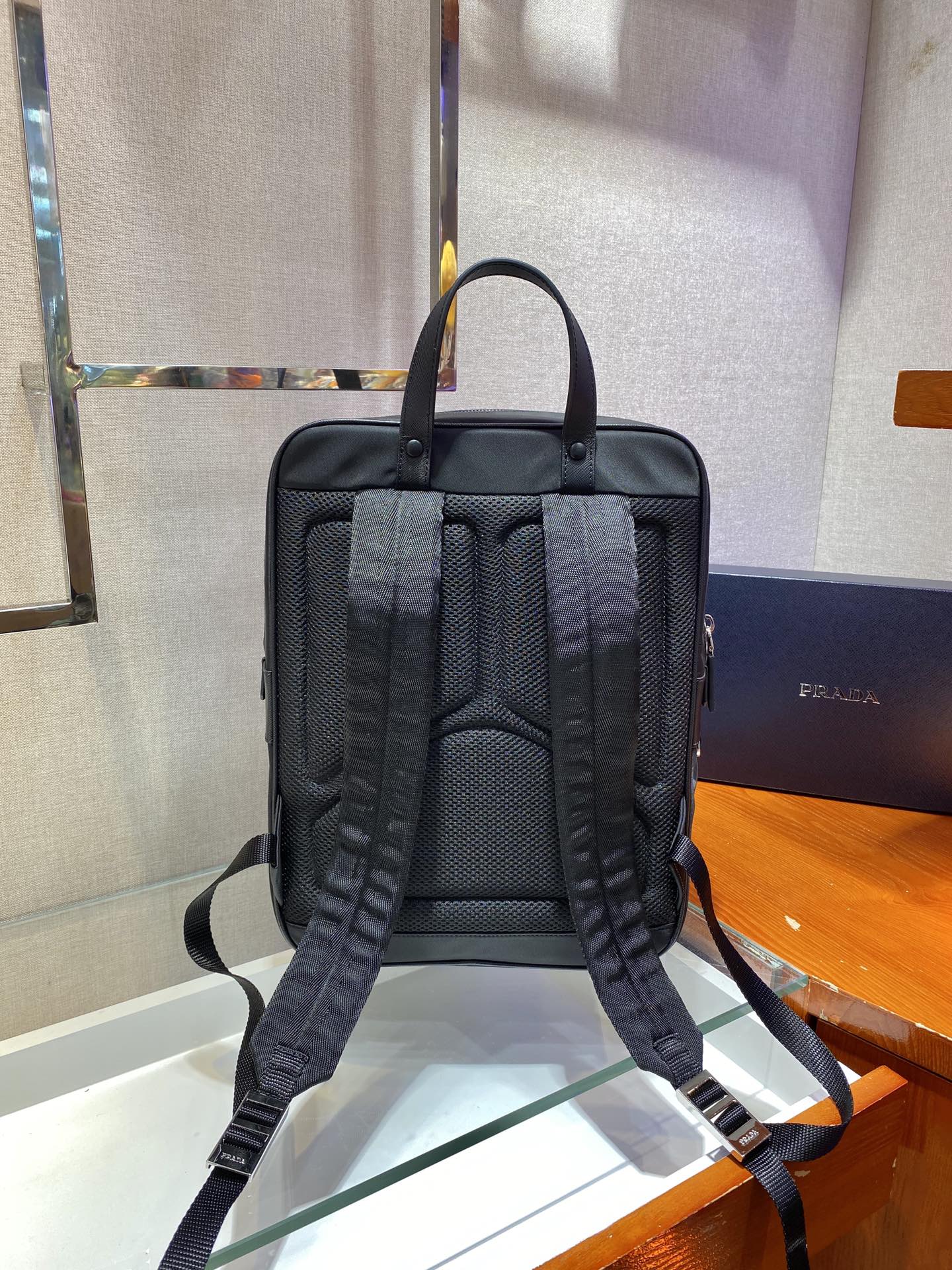 Pra*a nylon backpack