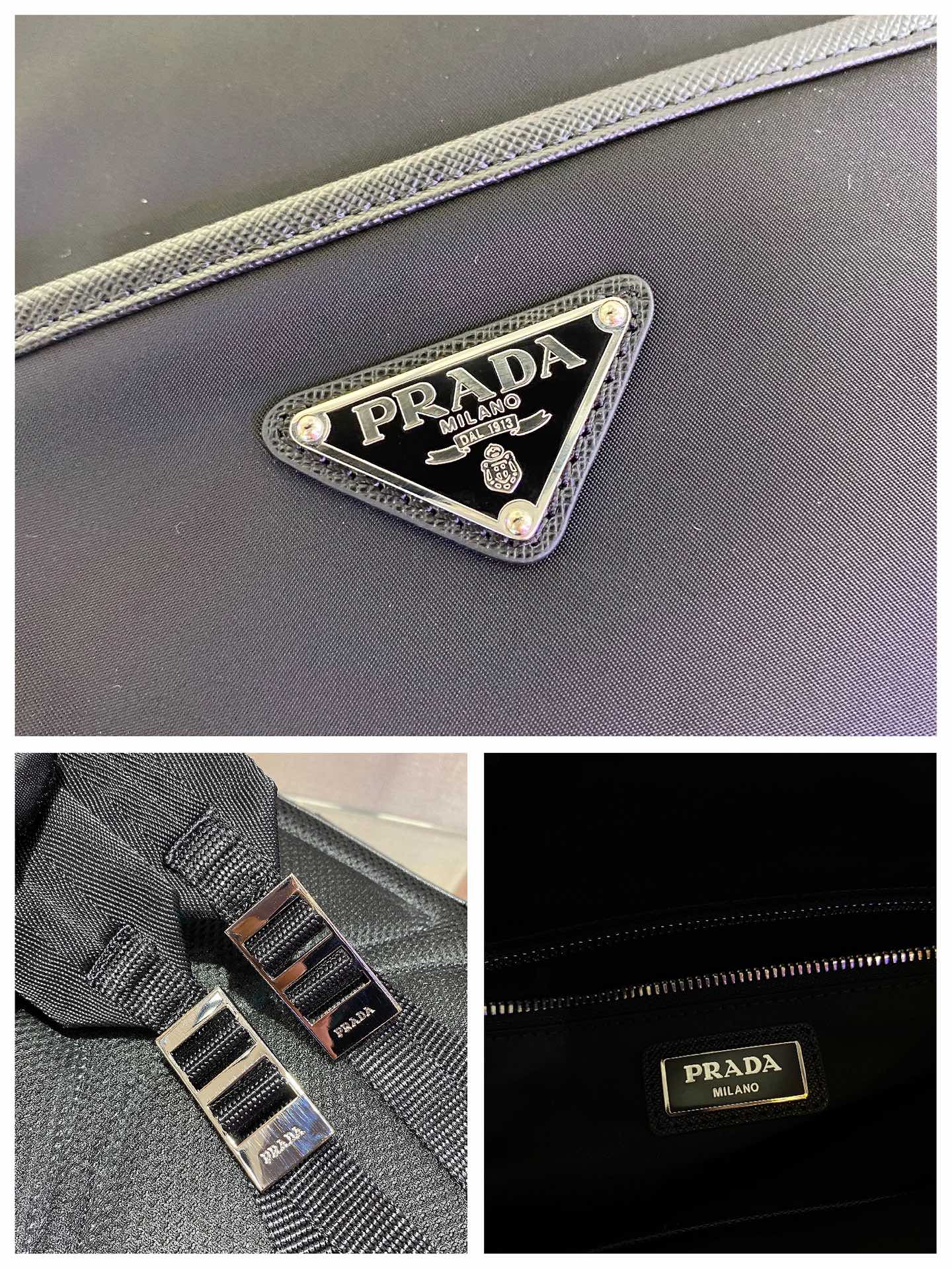 Pra*a nylon backpack