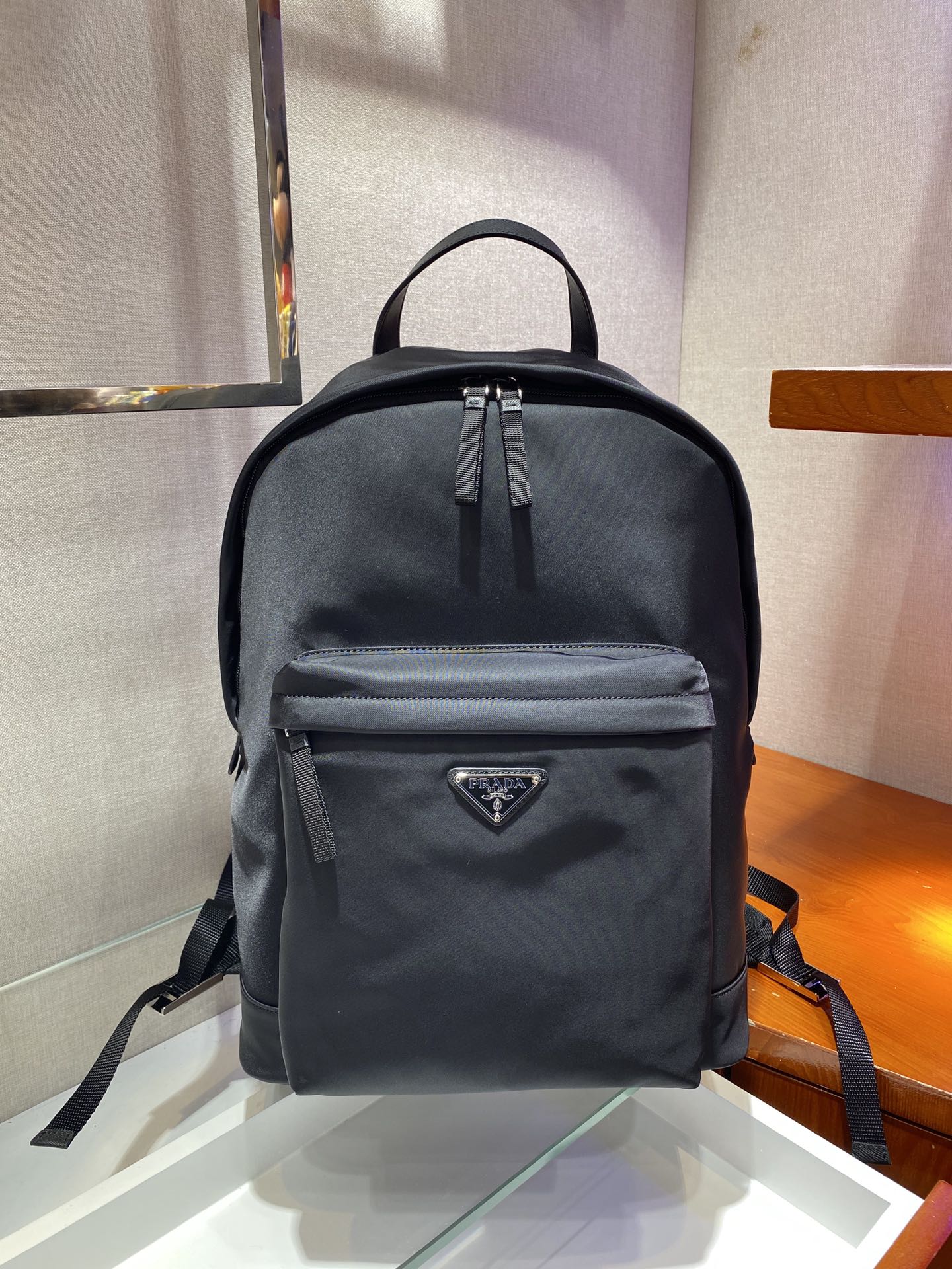 Pra*a nylon backpack