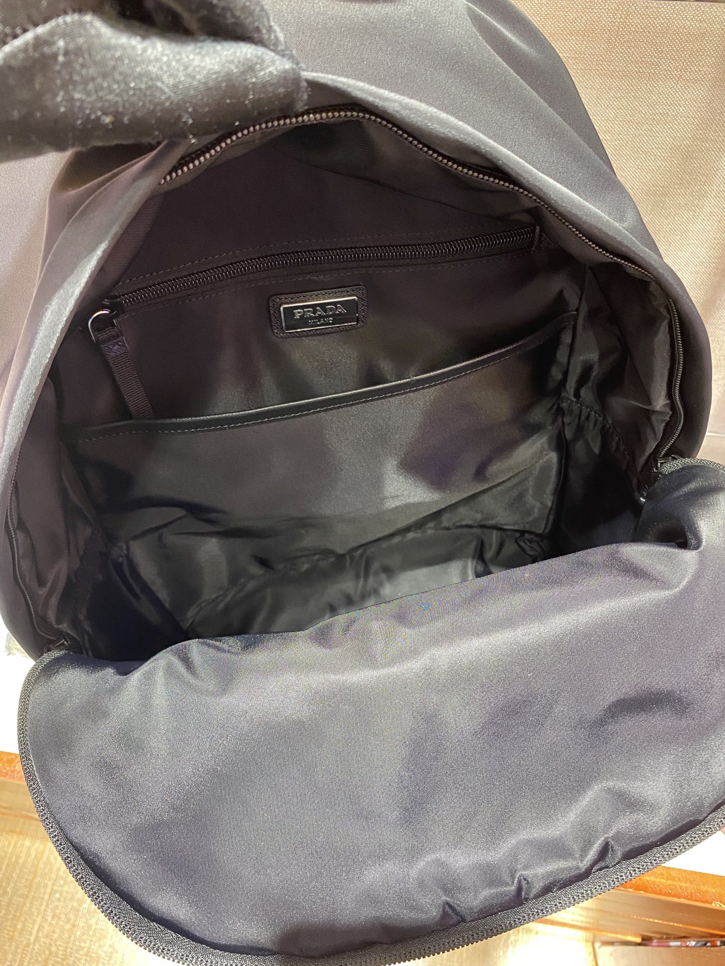 Pra*a nylon backpack