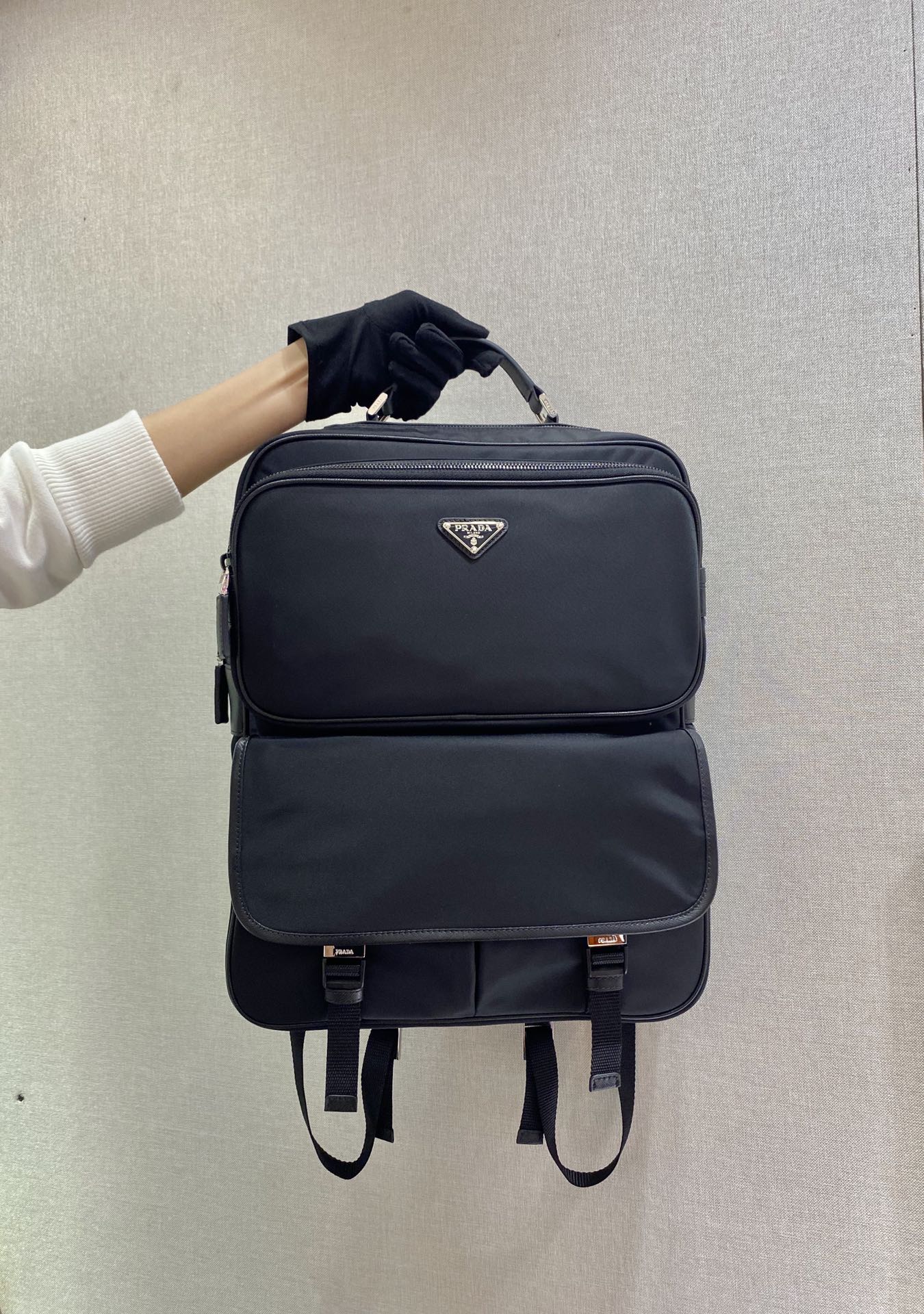 Pra*a nylon backpack