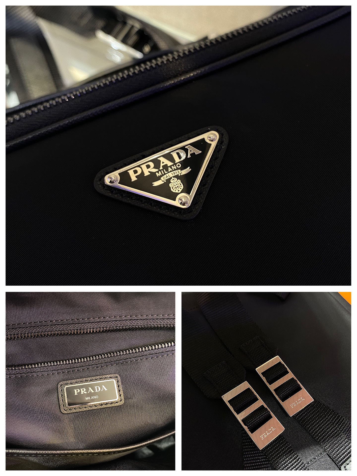 Pra*a nylon backpack