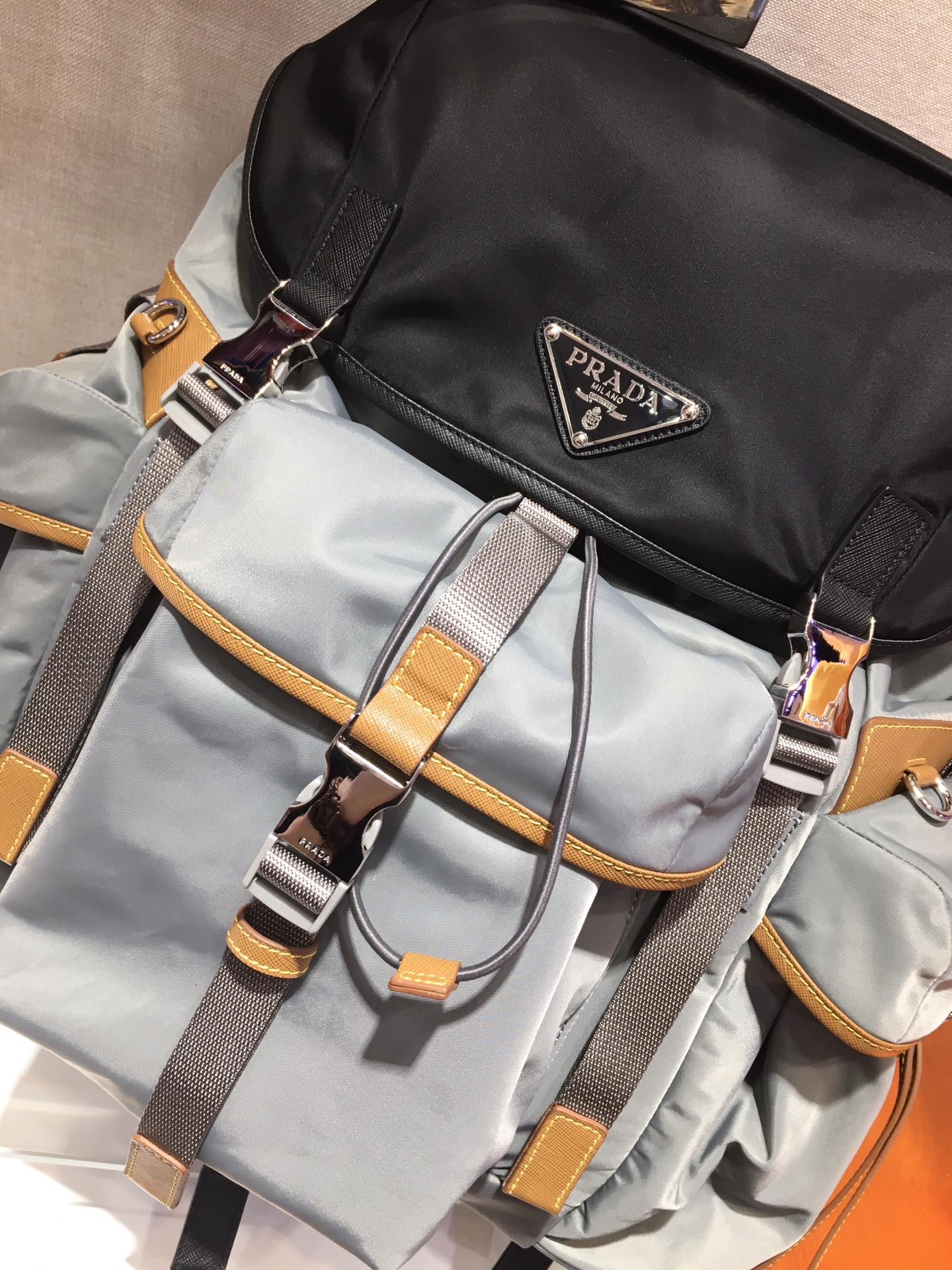 Pra*a nylon backpack