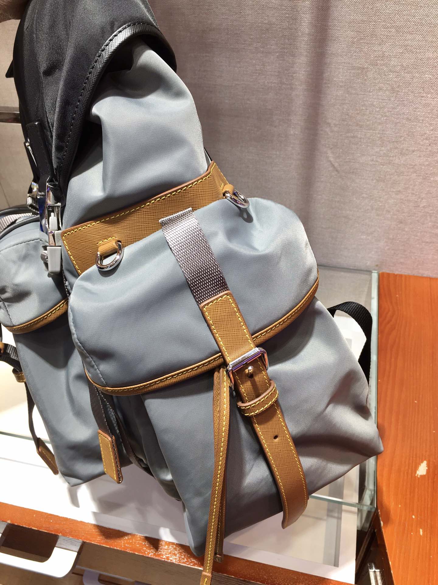 Pra*a nylon backpack