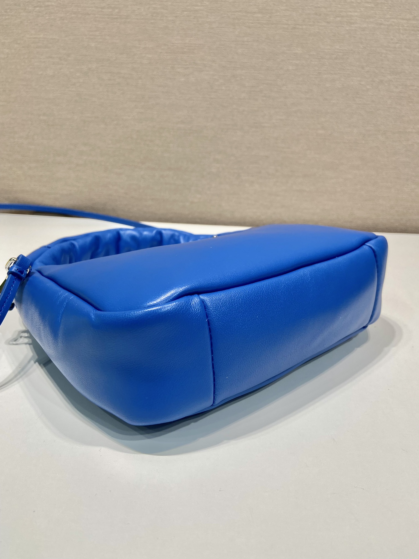Pra*a leather mini hobo bag