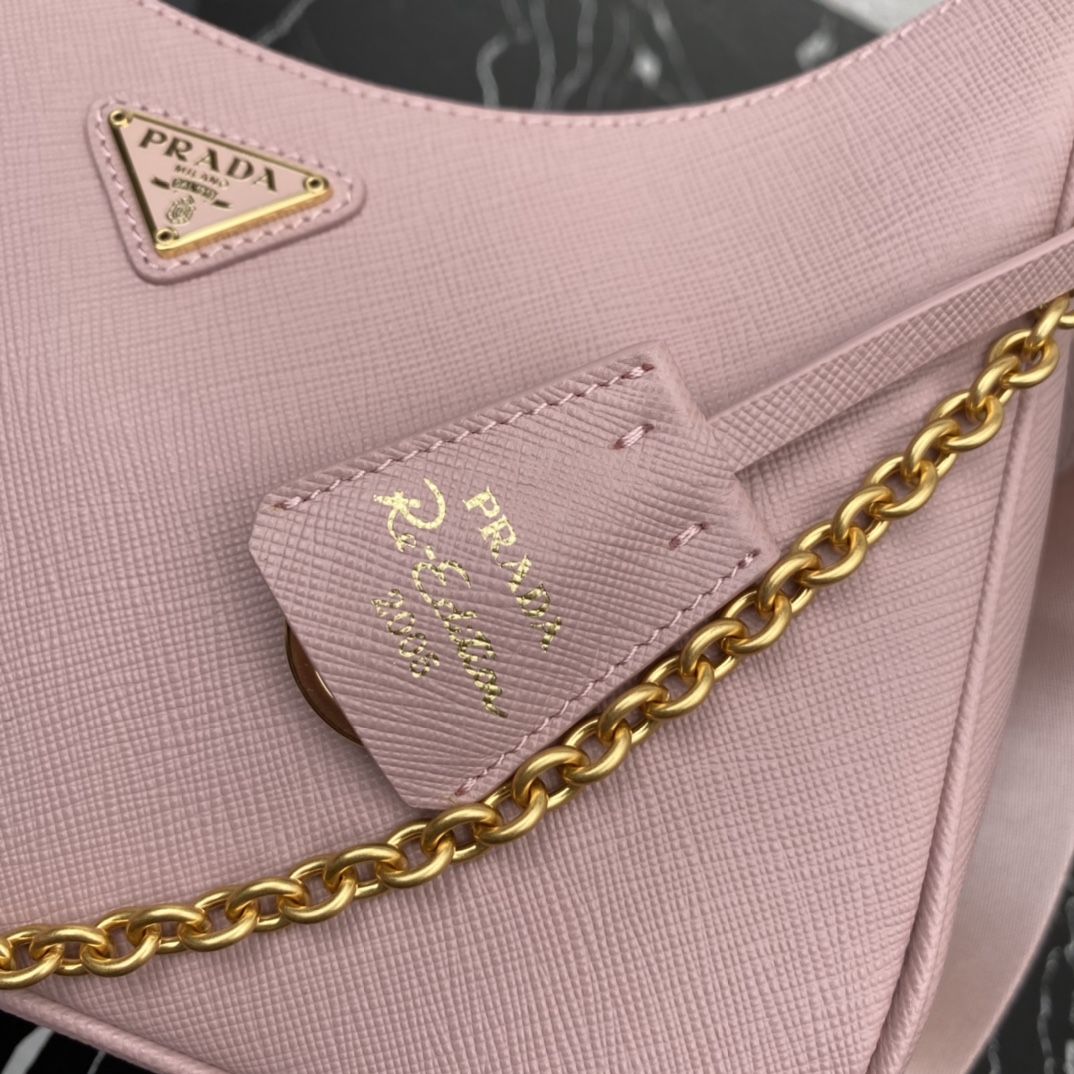 Pra*a re-edition 2005 saffiano leather bag