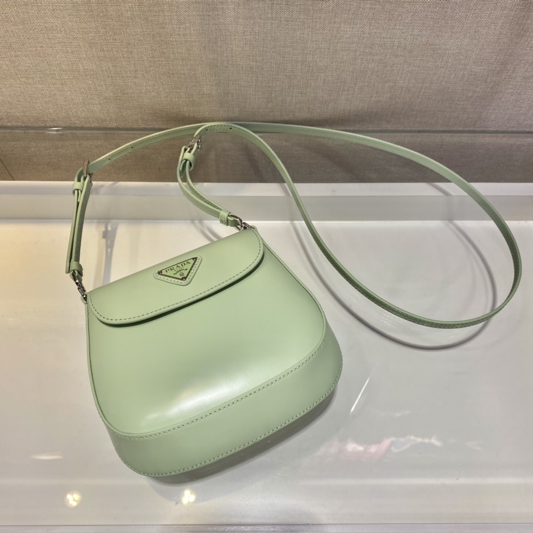 Pra*a cleo brushed leather mini bag