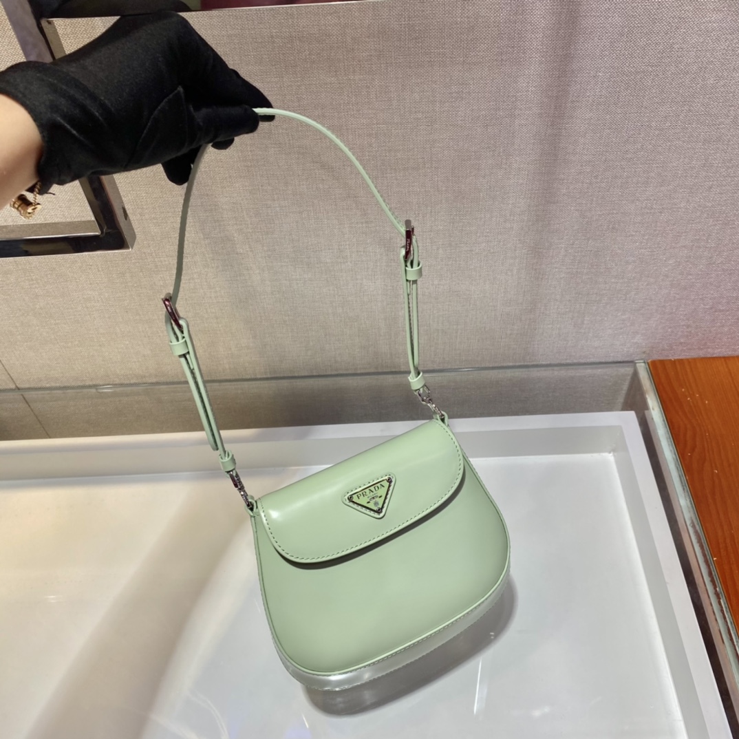 Pra*a cleo brushed leather mini bag