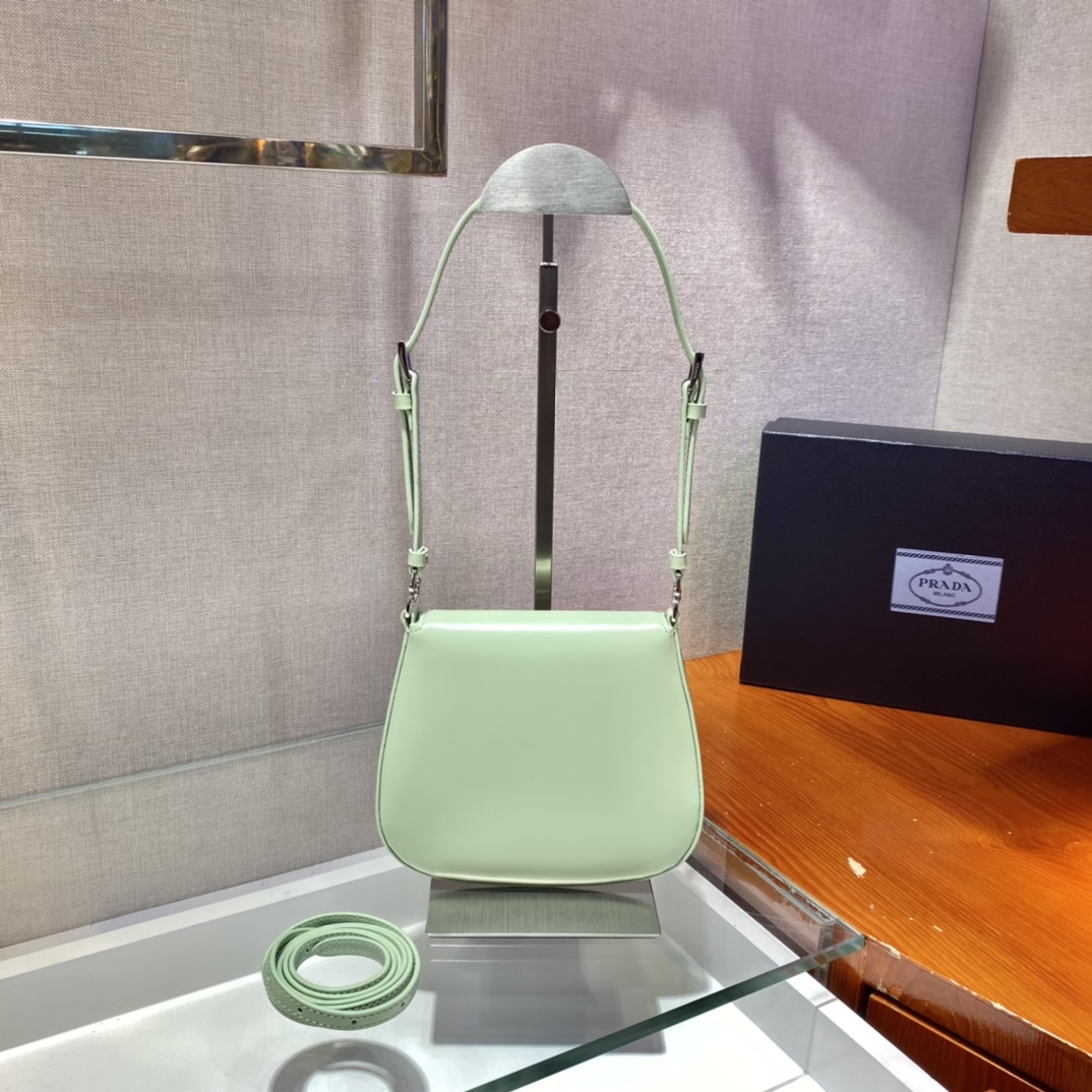 Pra*a cleo brushed leather mini bag