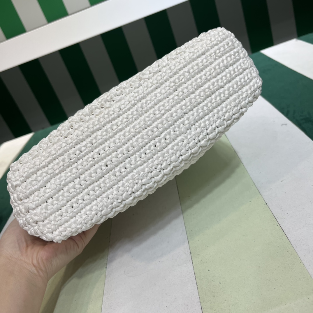Pra*a small crochet tote bag