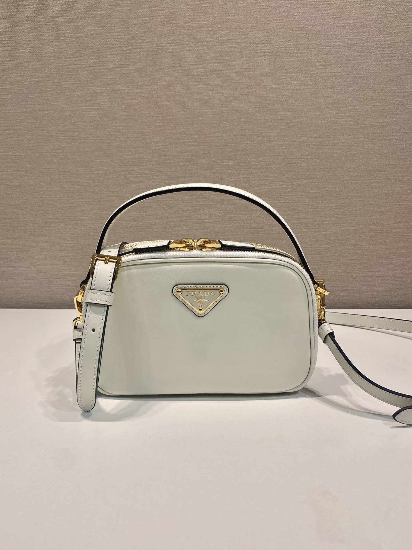 Pra*a odette leather mini-bag